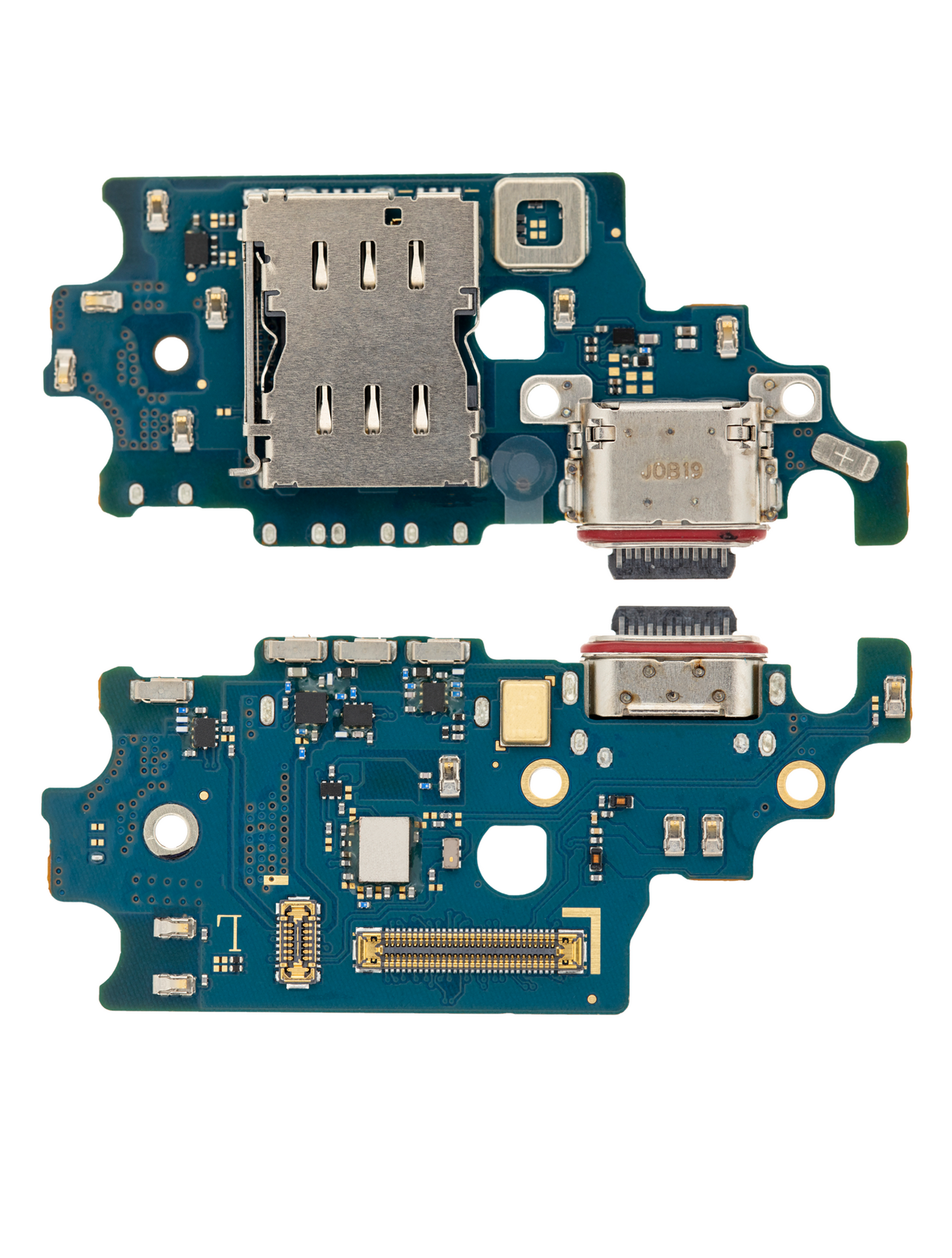 Charging Port Board With Sim Card Reader For Samsung Galaxy S21 Plus (G996B) (International Version) (Premium)
