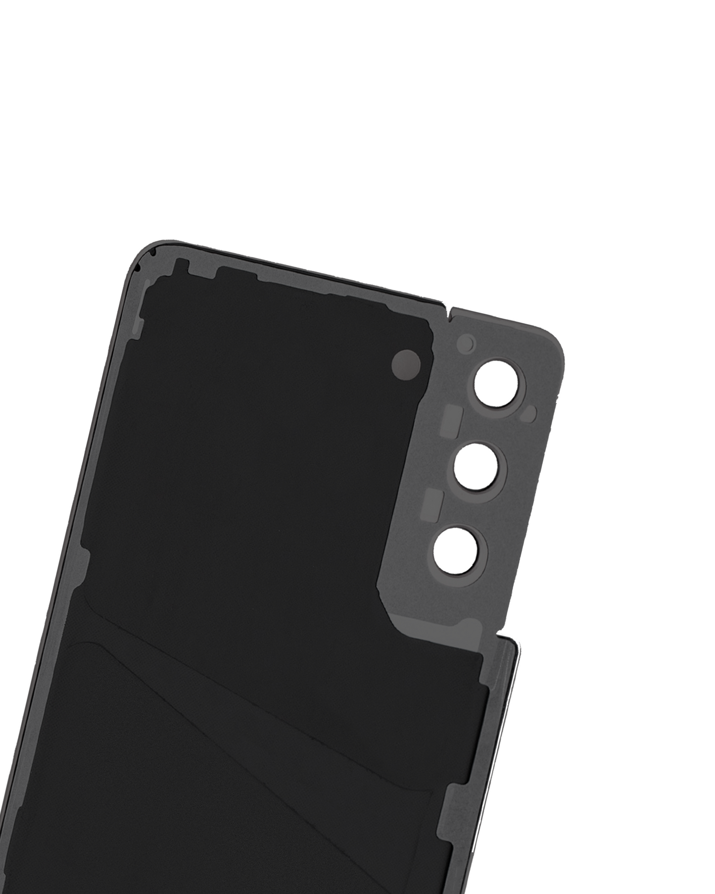 Back Cover Glass With Camera Lens For Samsung Galaxy S21 Plus (Service Pack) (Phantom Black)