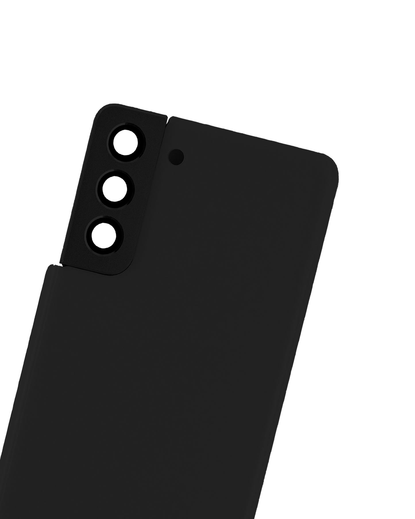 Back Cover Glass With Camera Lens For Samsung Galaxy S21 Plus (Service Pack) (Phantom Black)
