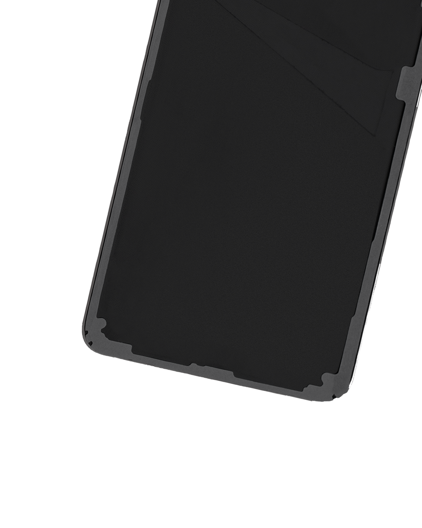 Back Cover Glass With Camera Lens For Samsung Galaxy S21 Plus (No Logo) (Aftermarket Plus) (Phantom Black)