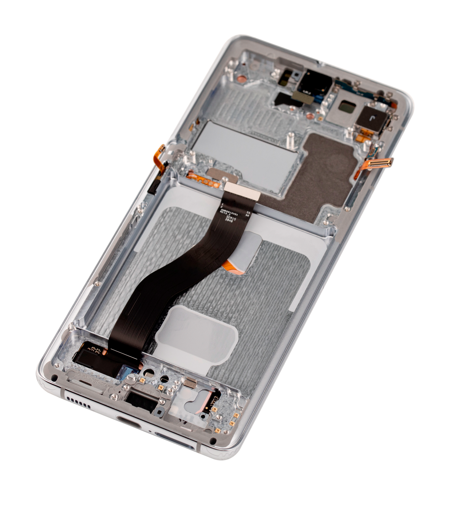 OLED Assembly With Frame For Samsung Galaxy S21 Ultra 5G (Service Pack) (Phantom Silver)