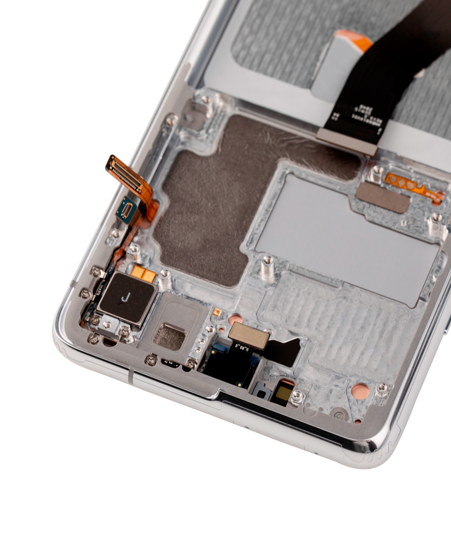 OLED Assembly With Frame For Samsung Galaxy S21 Ultra 5G (Service Pack) (Phantom Silver)