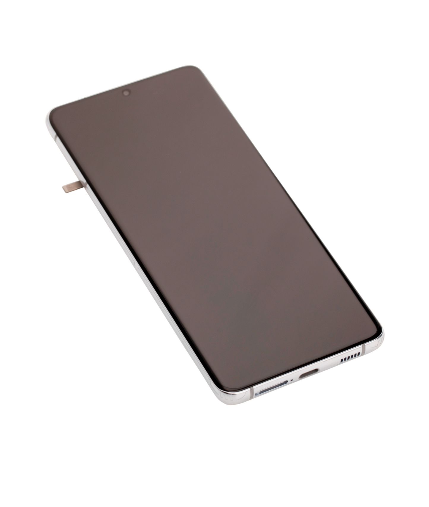 OLED Assembly With Frame For Samsung Galaxy S21 Ultra 5G (Service Pack) (Phantom Silver)