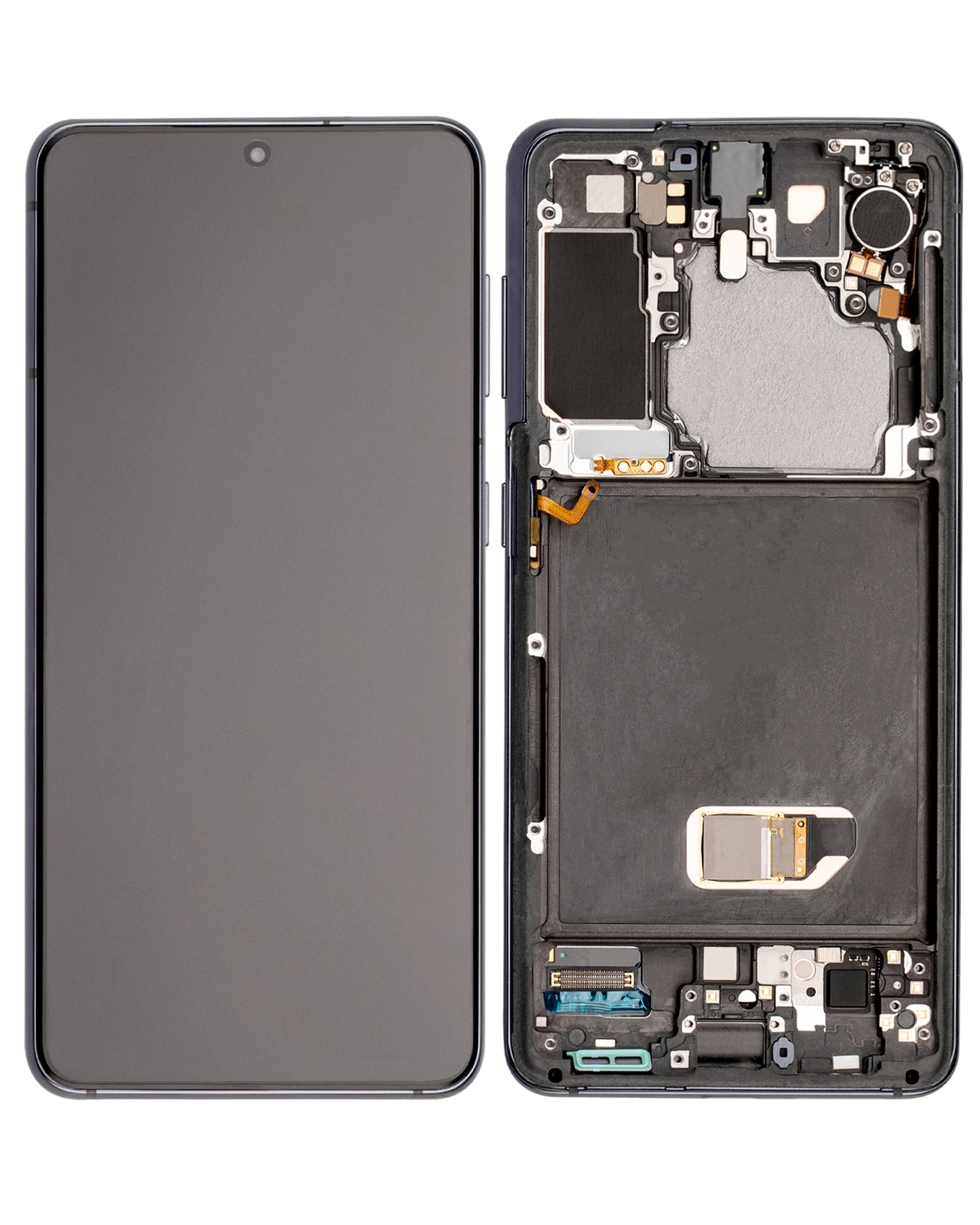 OLED Assembly With Frame For Samsung Galaxy S21 5G (Service Pack) (Phantom Gray)