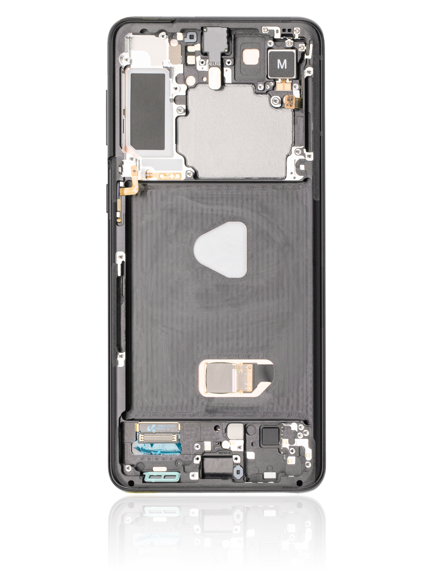OLED Assembly With Frame For Samsung Galaxy S21 Plus 5G (Refurbished) (Phantom Black)