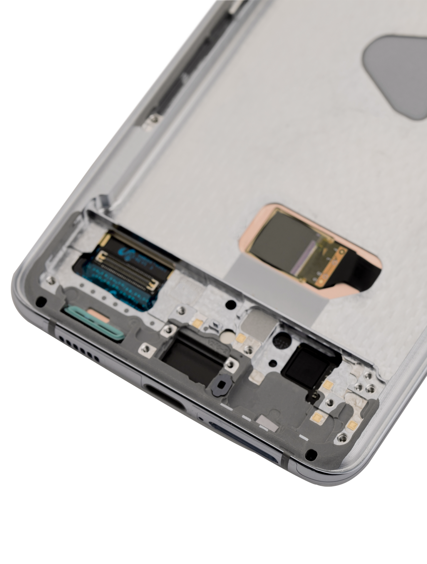 OLED Assembly With Frame For Samsung Galaxy S21 Plus 5G (Refurbished) (Phantom Silver)