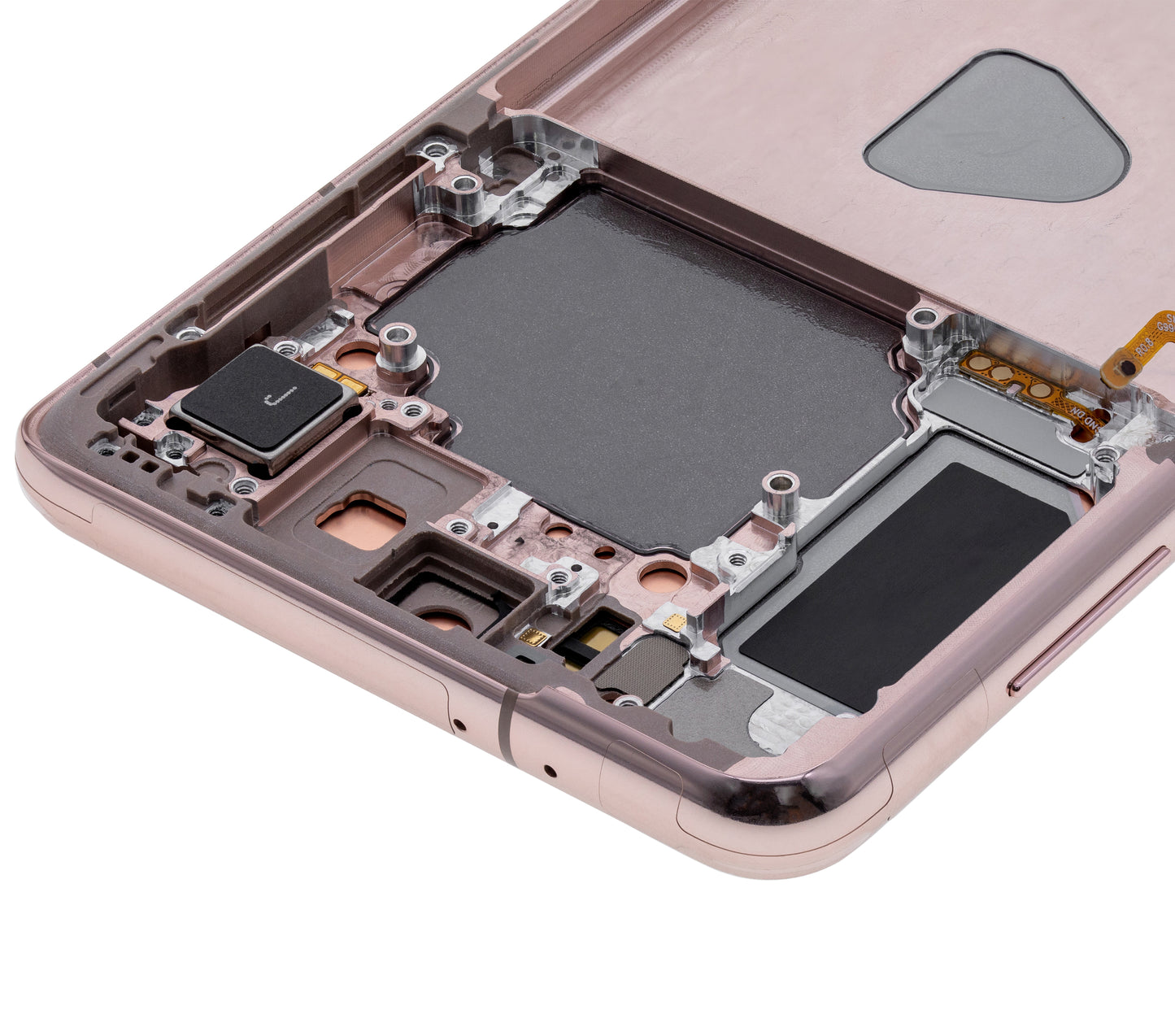 OLED Assembly With Frame For Samsung Galaxy S21 Plus 5G (Refurbished) (Phantom Violet / Pink / Gold)