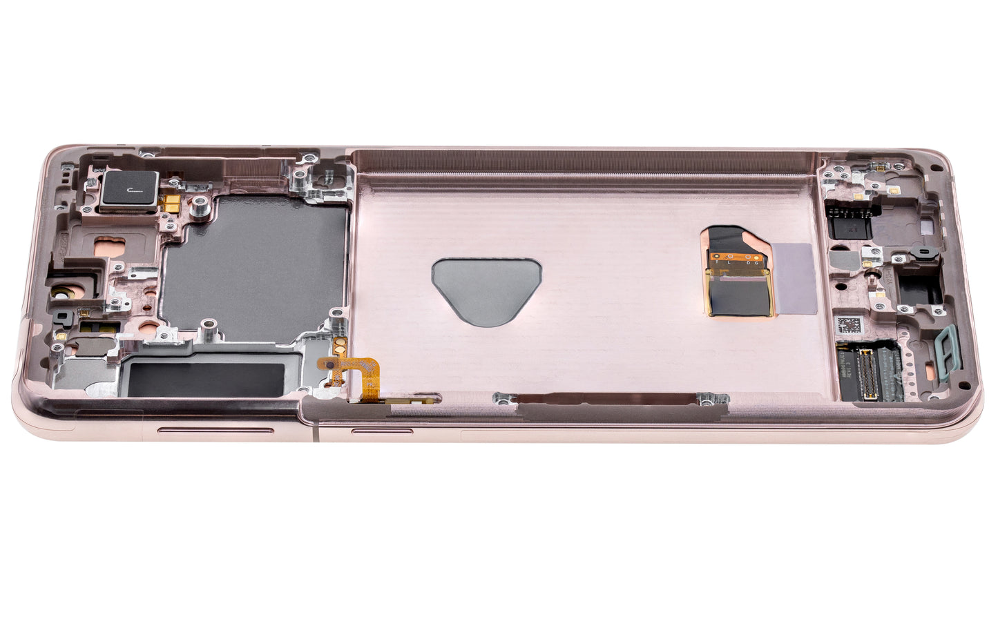 OLED Assembly With Frame For Samsung Galaxy S21 Plus 5G (Refurbished) (Phantom Violet / Pink / Gold)