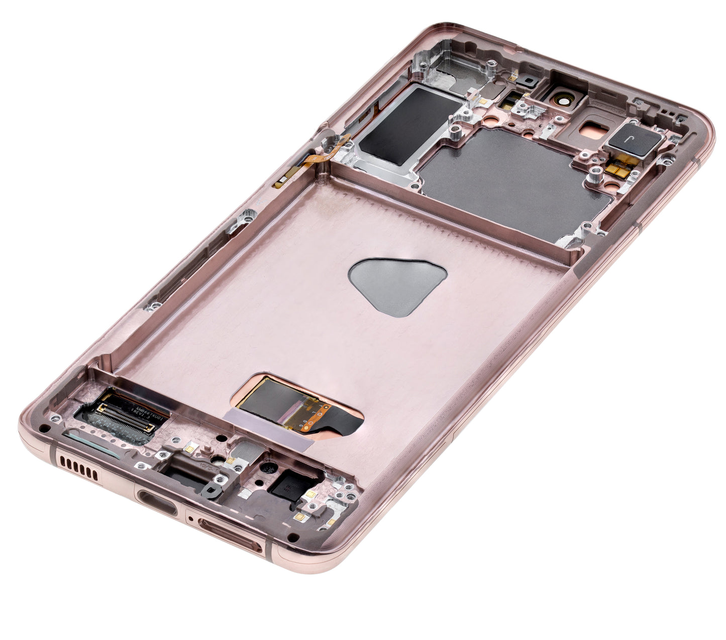 OLED Assembly With Frame For Samsung Galaxy S21 Plus 5G (Refurbished) (Phantom Violet / Pink / Gold)