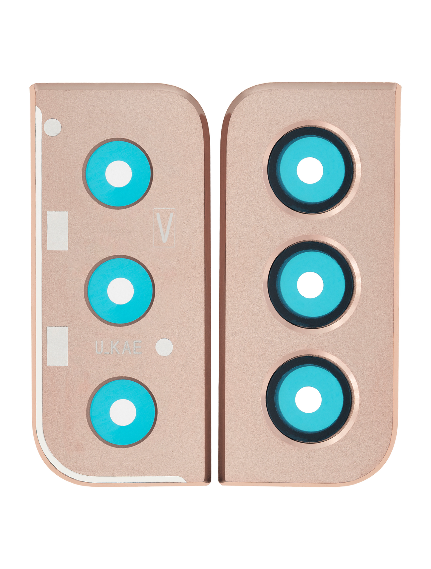 Back Camera Lens With Bezel Ring For Samsung Galaxy S21 Plus (Phantom Gold)