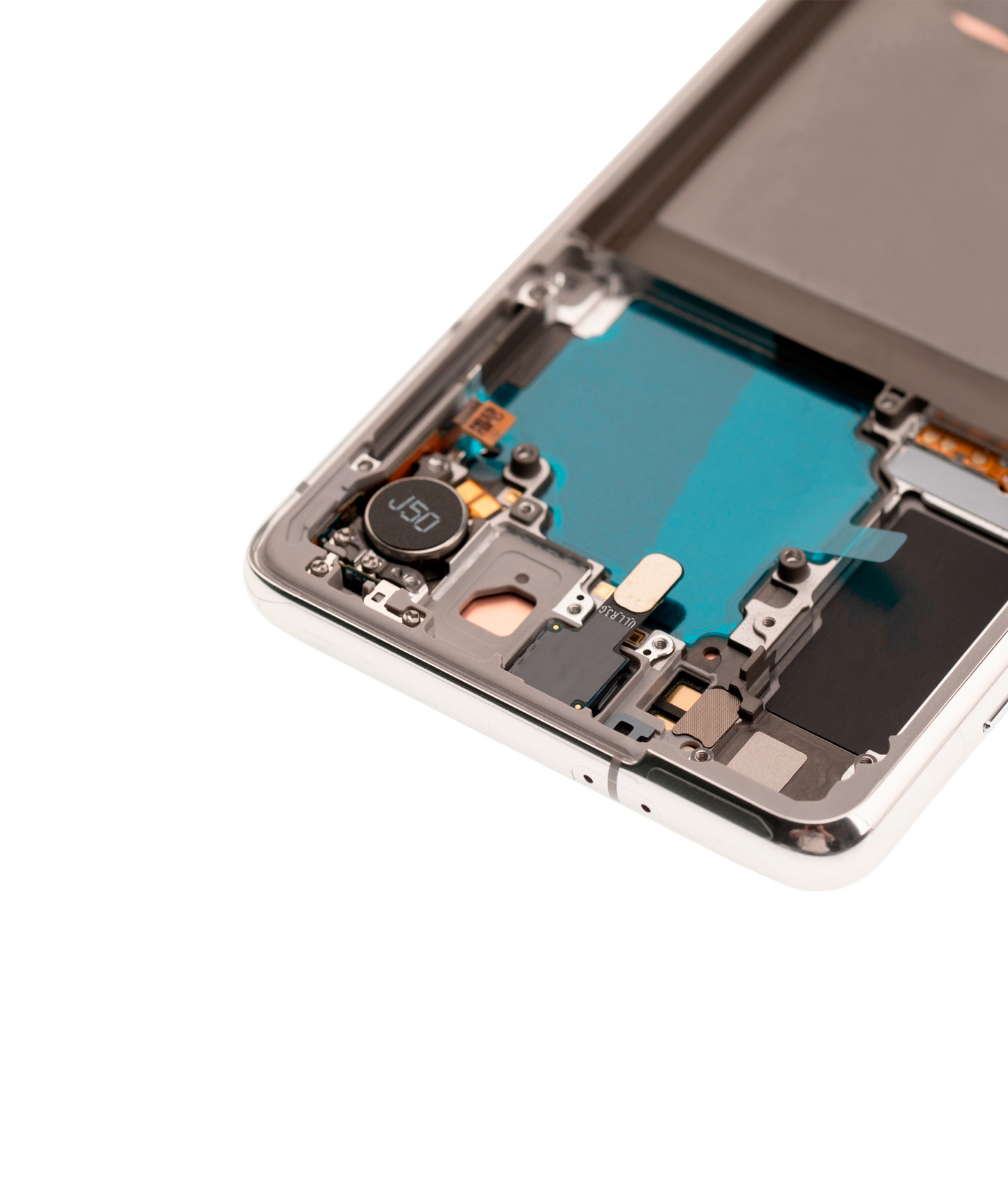 OLED Assembly With Frame For Samsung Galaxy S21 5G (Service Pack) (Phantom White)