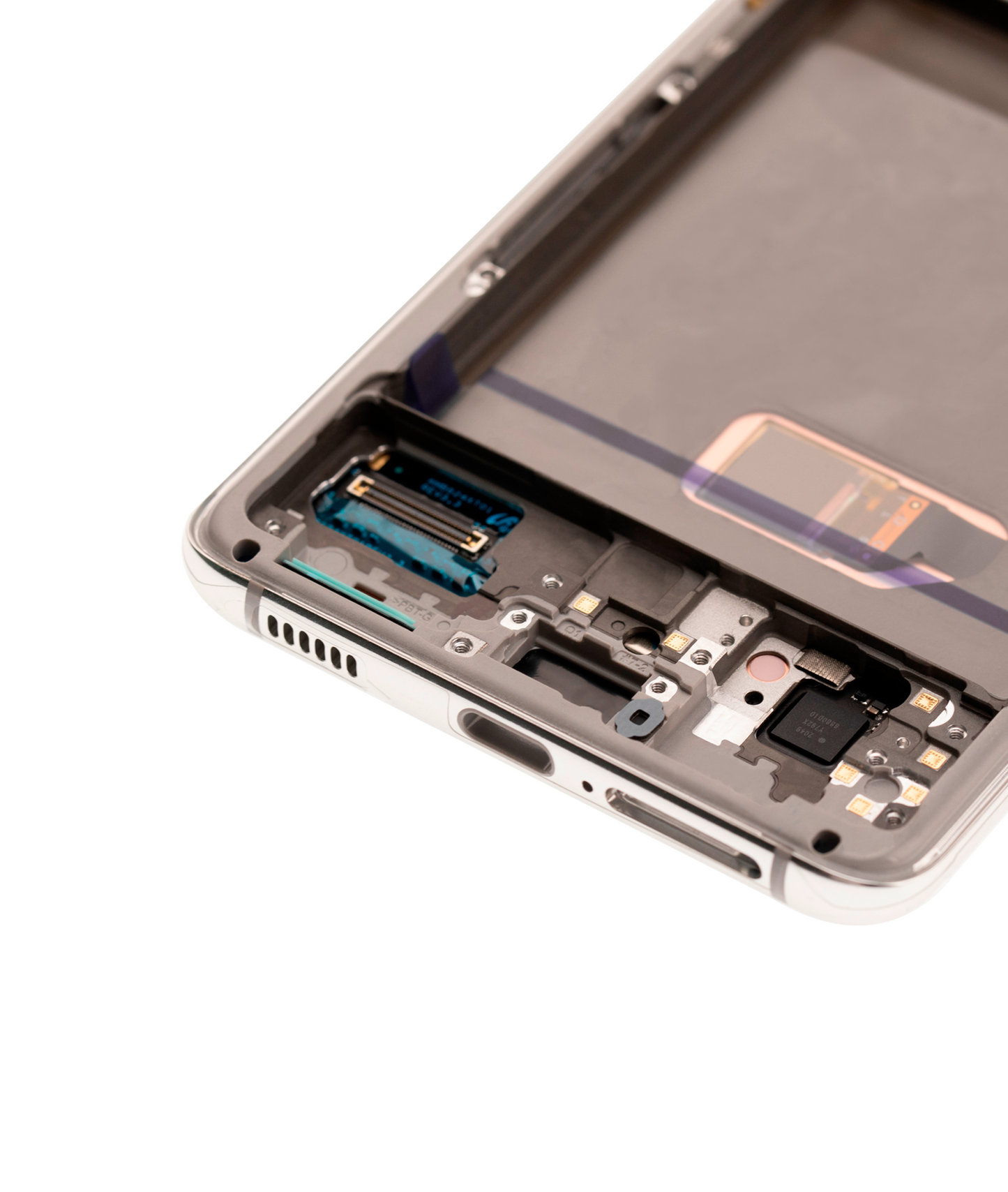 OLED Assembly With Frame For Samsung Galaxy S21 5G (Service Pack) (Phantom White)