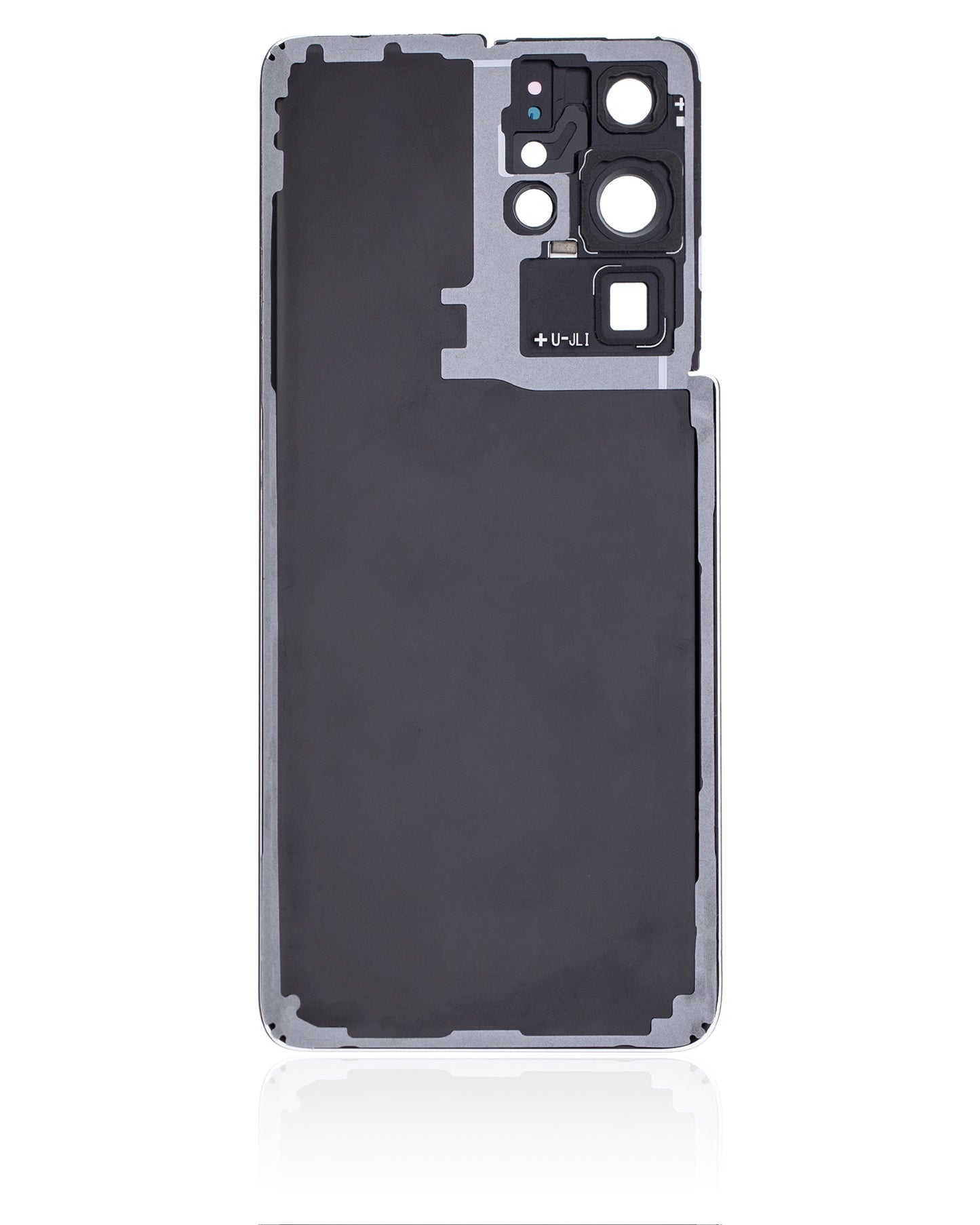 Back Cover Glass With Camera Lens For Samsung Galaxy S21 Ultra (No Logo) (Aftermarket Plus) (Phantom Brown)