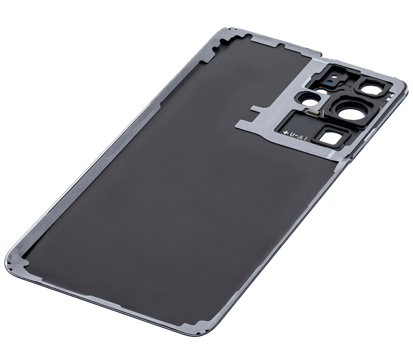 Back Cover Glass With Camera Lens For Samsung Galaxy S21 Ultra (No Logo) (Aftermarket Plus) (Phantom Brown)
