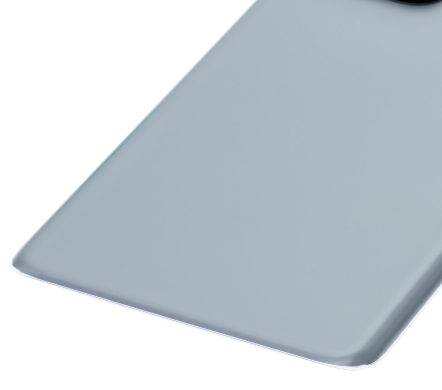 Back Cover Glass With Camera Lens For Samsung Galaxy S21 Ultra (No Logo) (Aftermarket Plus) (Phantom Titanium)