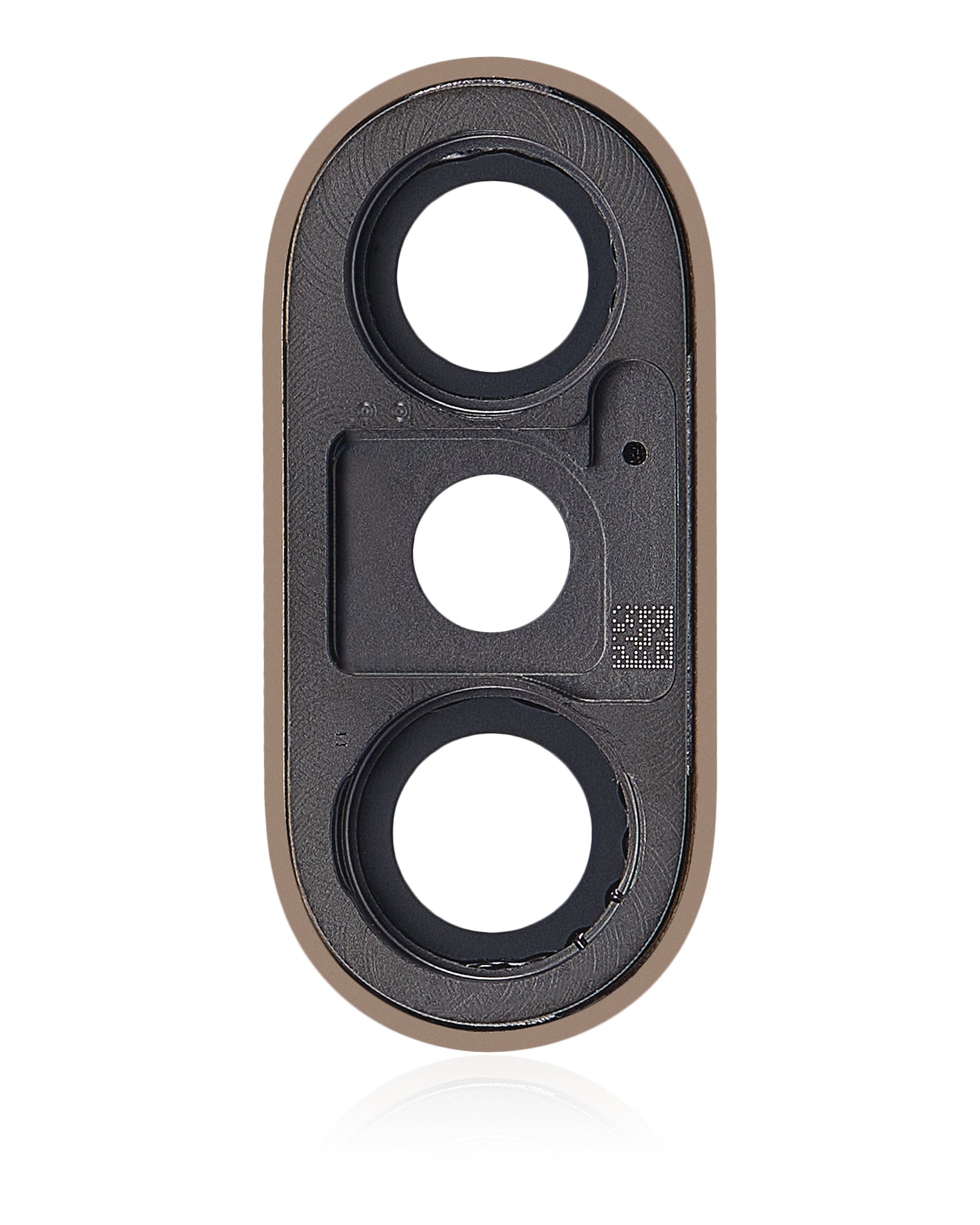 Back Camera Lens With Bracket & Bezel For iPhone XS / XS Max (Aftermarket Plus) (Gold) (10 Pack)