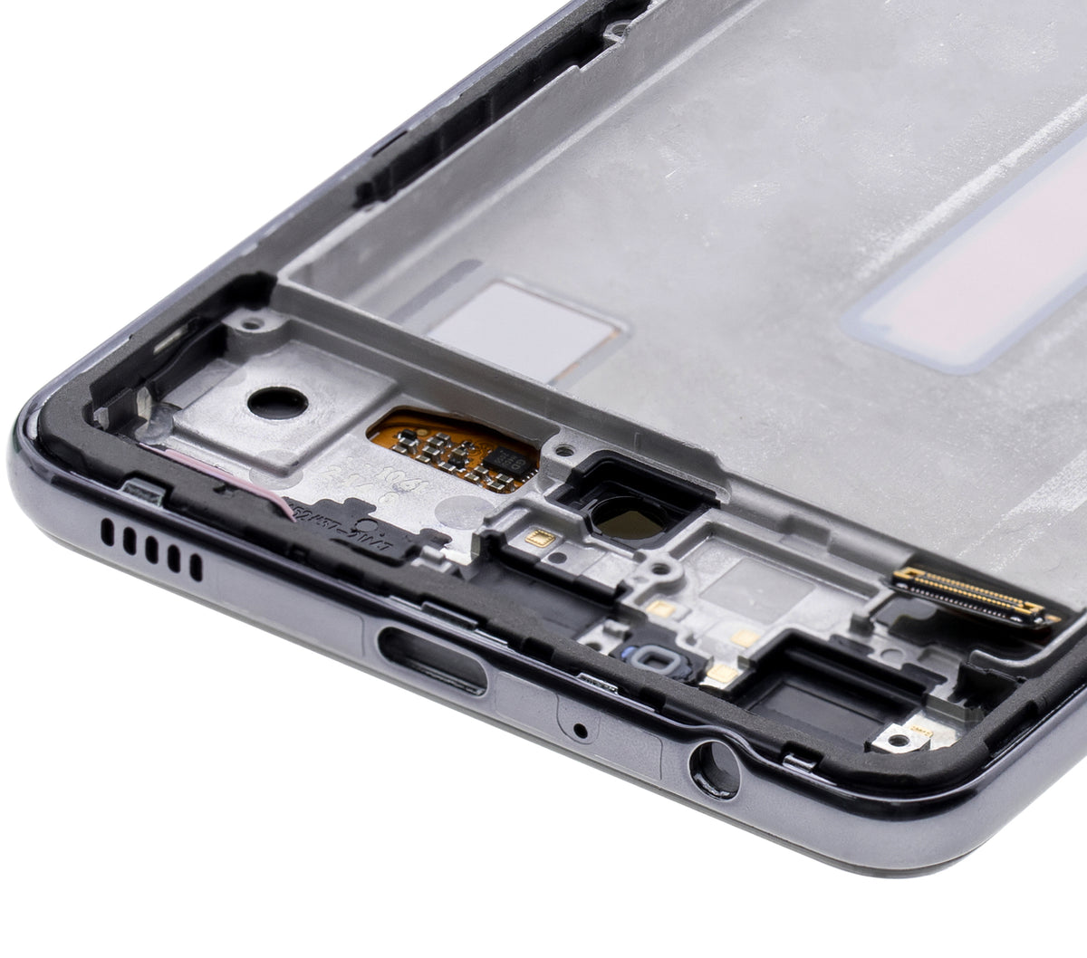 OLED Assembly With Frame For Samsung Galaxy A52 4G (A525 / 2021) / A52 5G (A526 / 2021) / A52S 5G (A528 / 2021) (Refurbished) (Awesome Black) - product image 4