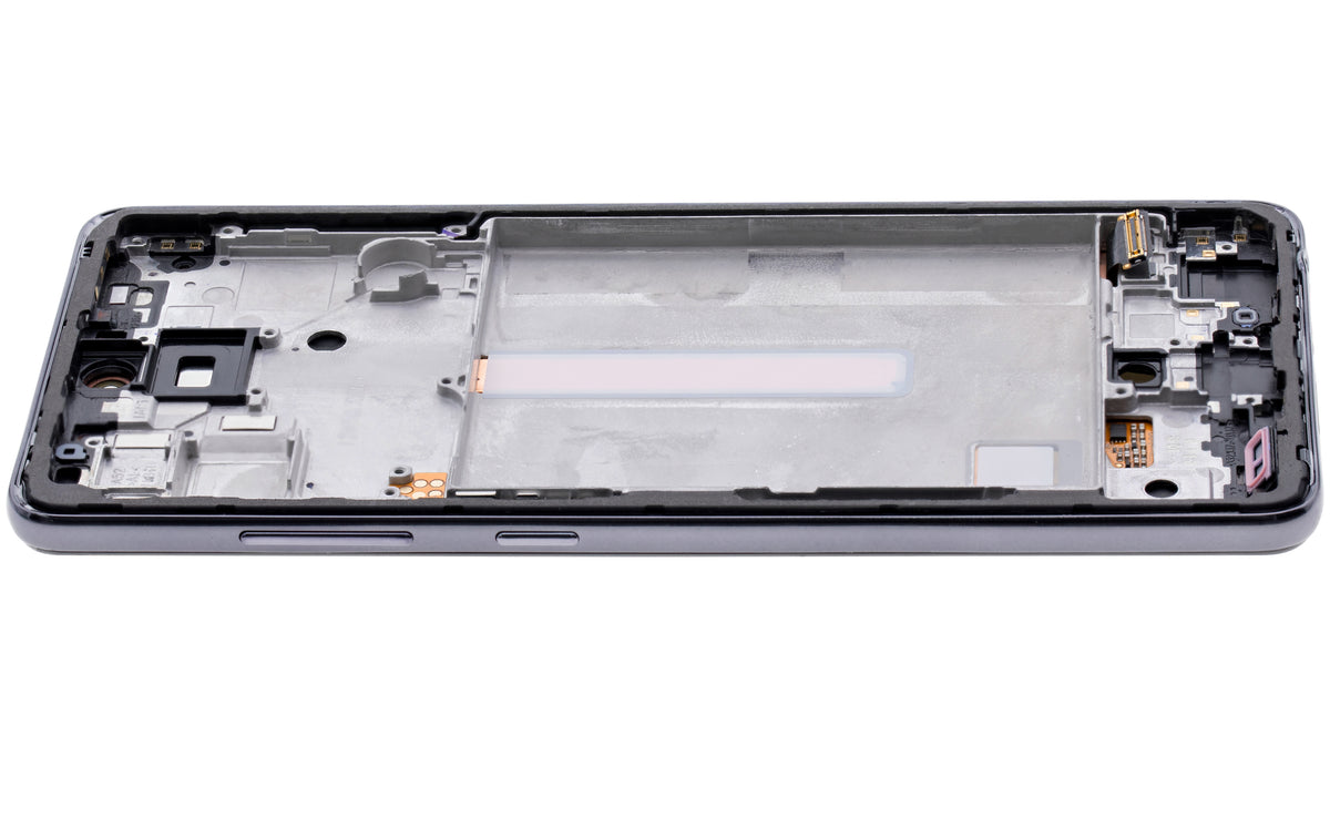 OLED Assembly With Frame For Samsung Galaxy A52 4G (A525 / 2021) / A52 5G (A526 / 2021) / A52S 5G (A528 / 2021) (Refurbished) (Awesome Black) - product image 6