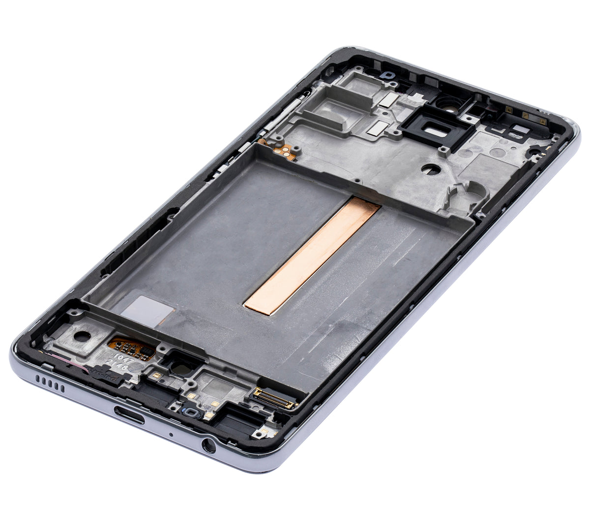 OLED Assembly With Frame For Samsung Galaxy A52 4G (A525 / 2021) / A52 5G (A526 / 2021) / A52S 5G (A528 / 2021) (Refurbished) (Awesome White) - product image 2