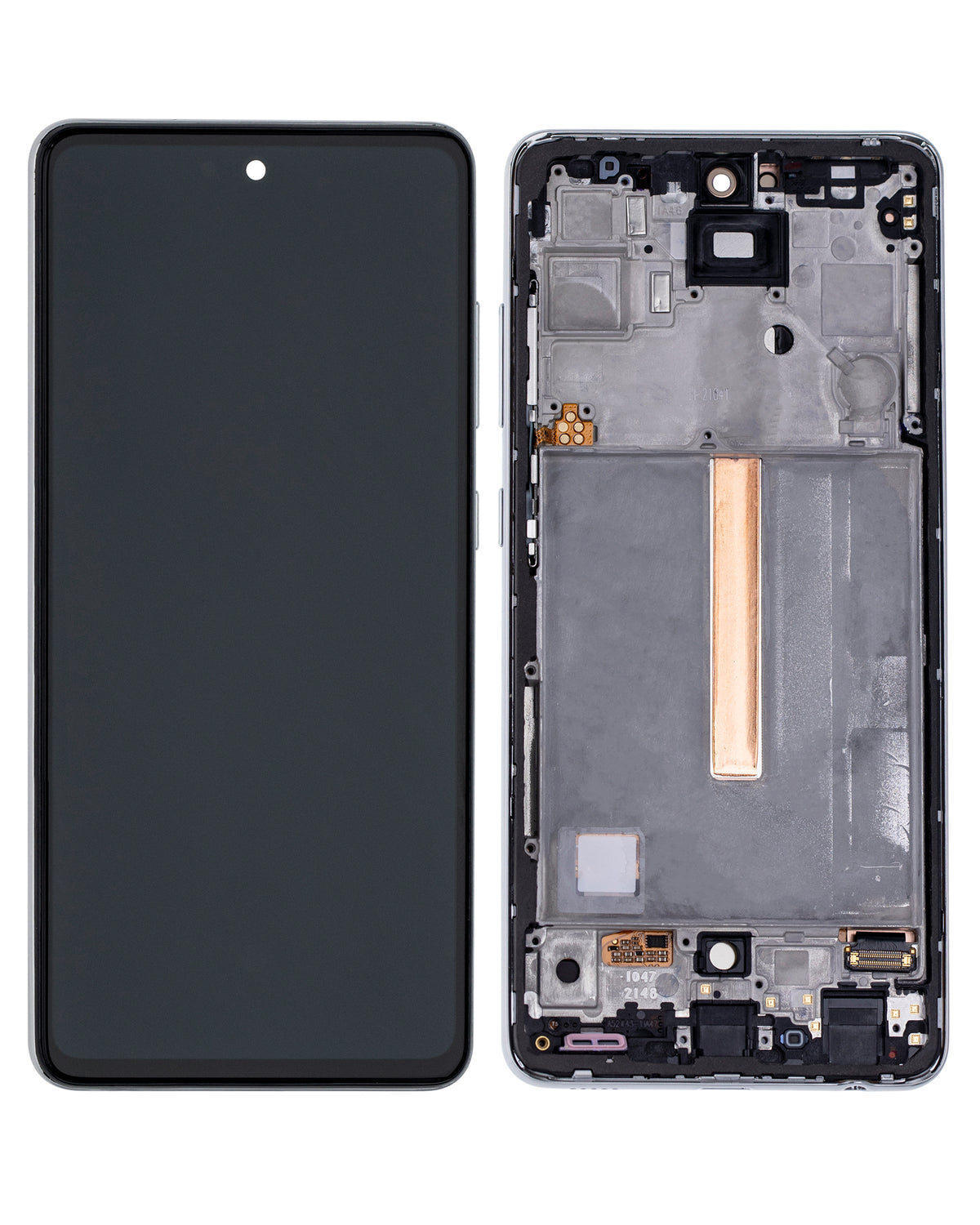 OLED Assembly With Frame For Samsung Galaxy A52 4G (A525 / 2021) / A52 5G (A526 / 2021) / A52S 5G (A528 / 2021) (Service Pack) (Awesome White) - product image 7
