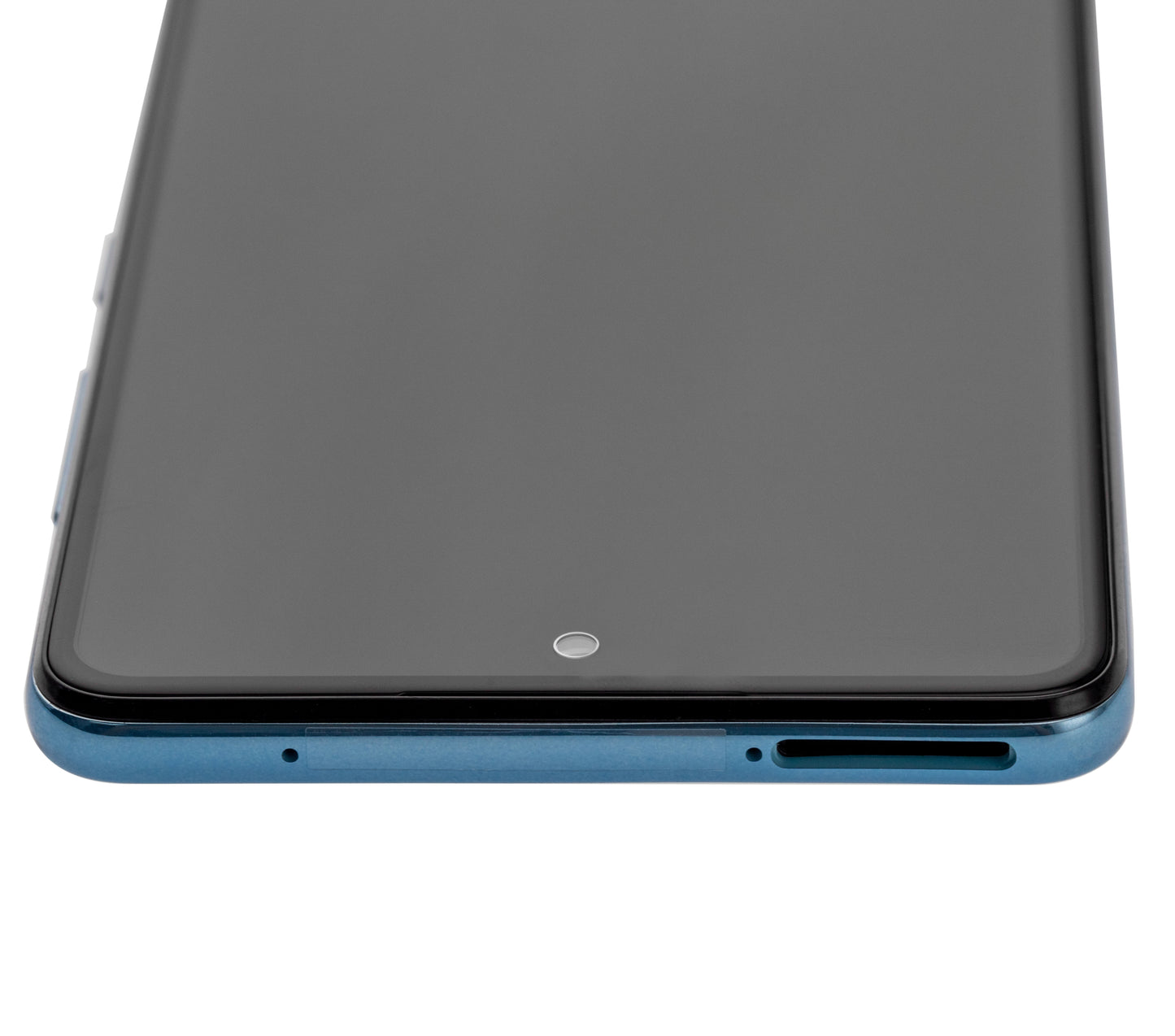 OLED Assembly With Frame For Samsung A72 (A725 / 2021) (Refurbished) (Awesome Blue)