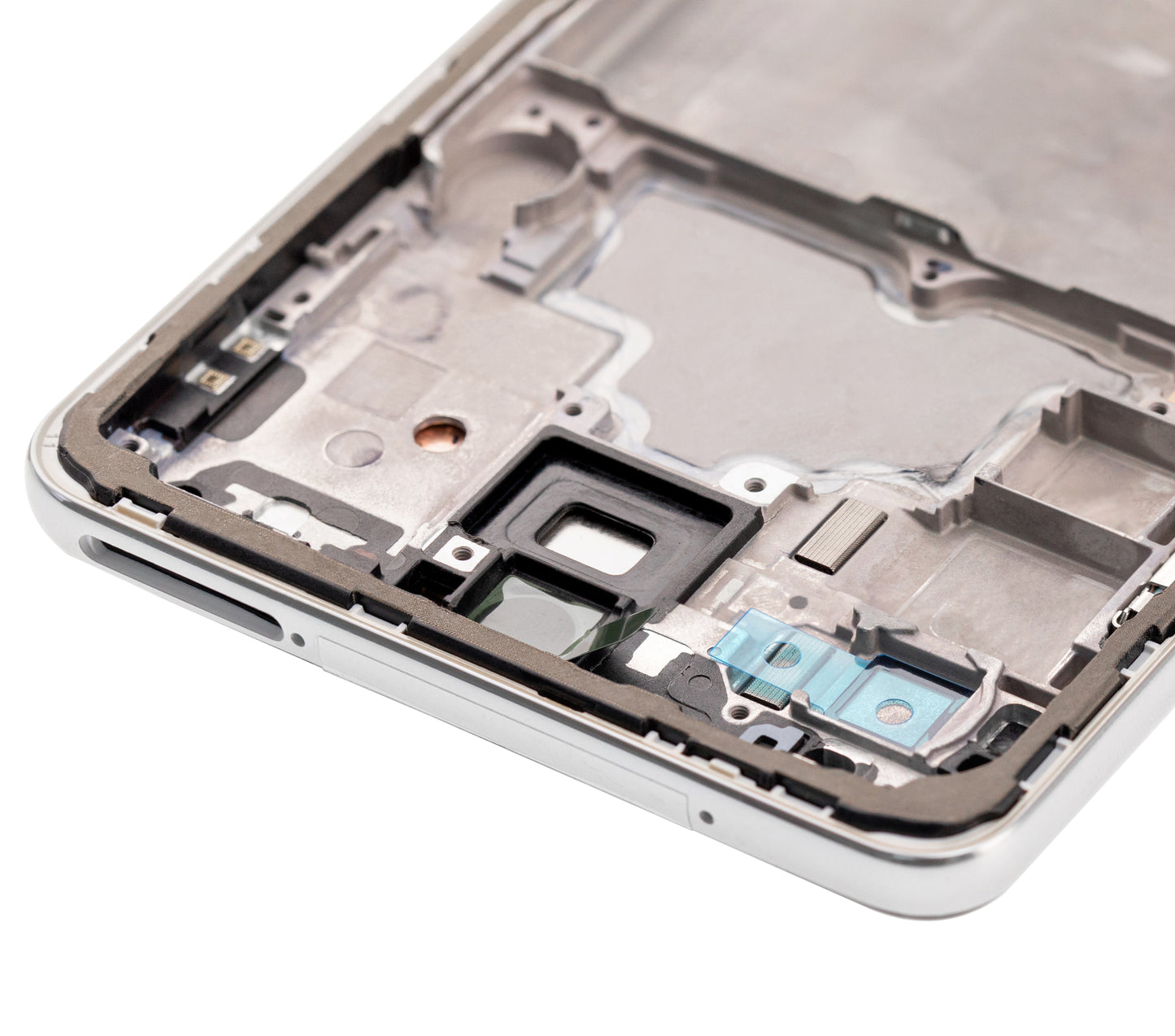 OLED Assembly With Frame For Samsung A72 (A725 / 2021) (Refurbished) (Awesome White)
