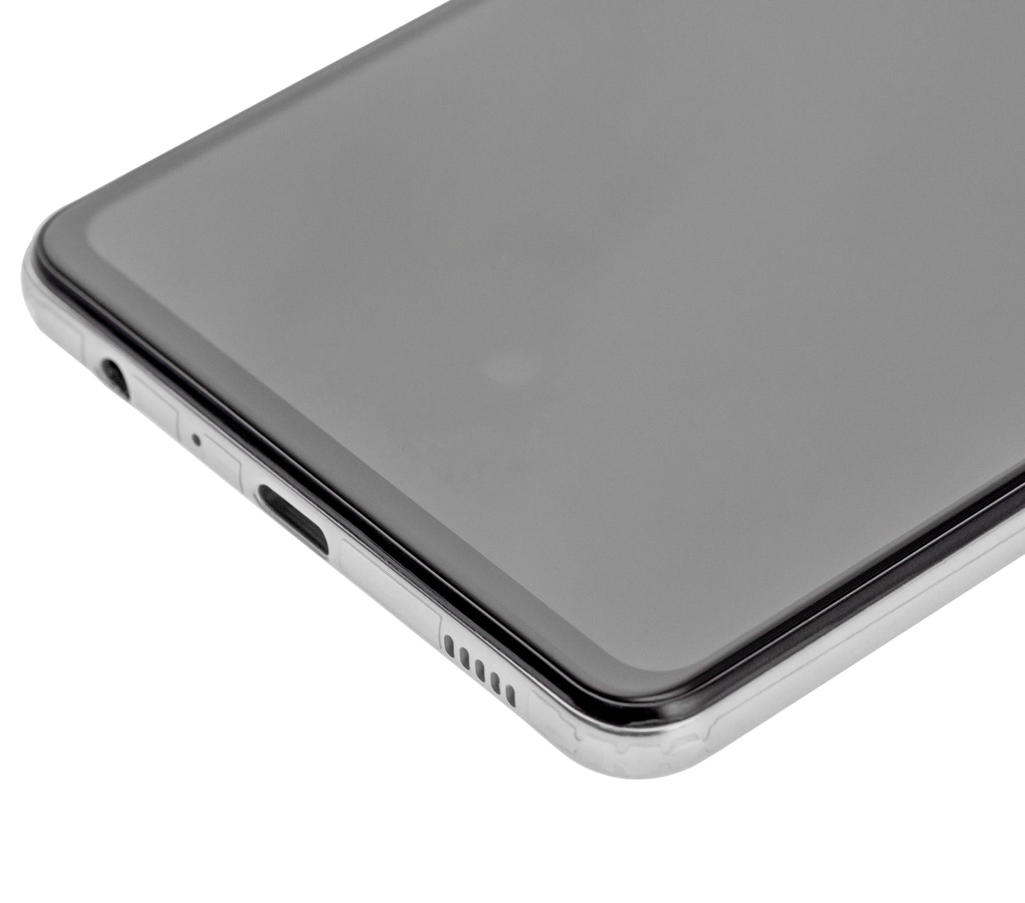 OLED Assembly With Frame For Samsung A72 (A725 / 2021) (Refurbished) (Awesome White)