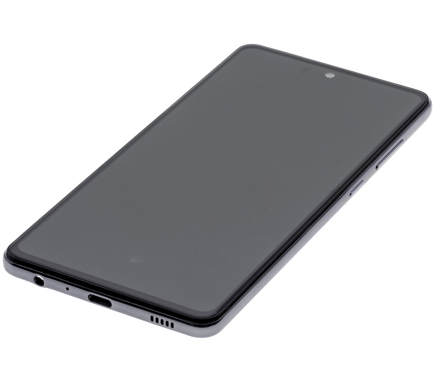 OLED Assembly With Frame For Samsung A72 (A725 / 2021) (Refurbished) (Awesome Black)