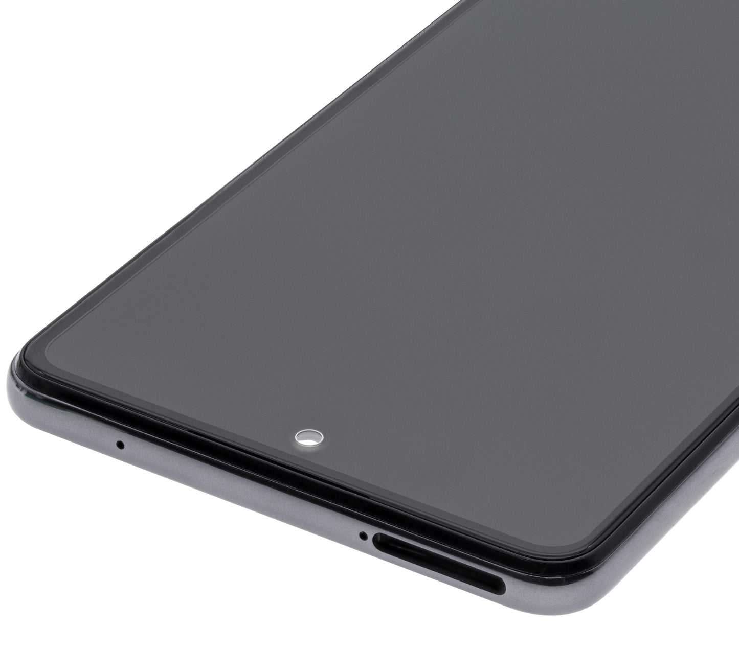OLED Assembly With Frame For Samsung A72 (A725 / 2021) (Refurbished) (Awesome Black)