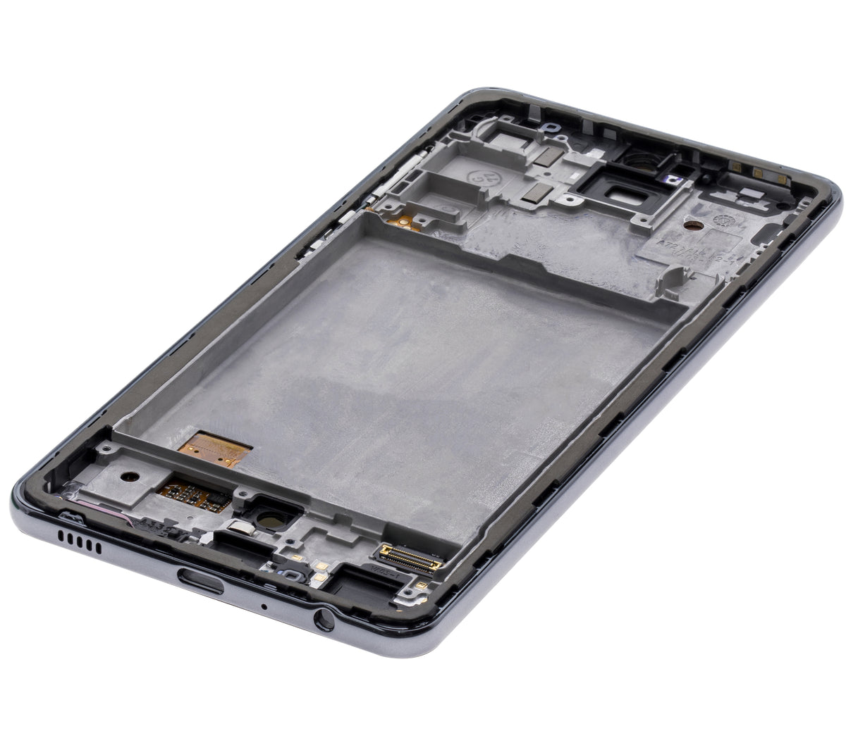 OLED Assembly With Frame For Samsung Galaxy A72 (A725 / 2021) (Refurbished) (Awesome Black) - product image 13
