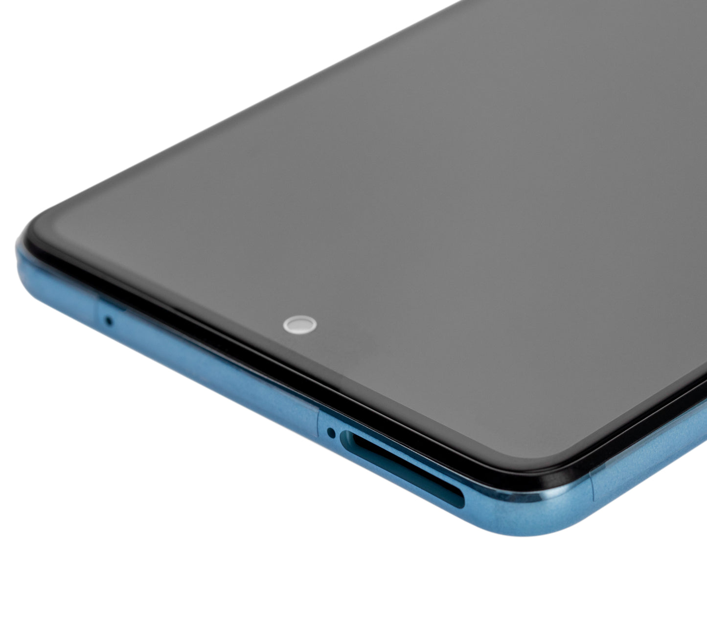OLED Assembly With Frame For Samsung A72 (A725 / 2021) (Service Pack) (Awesome Blue)