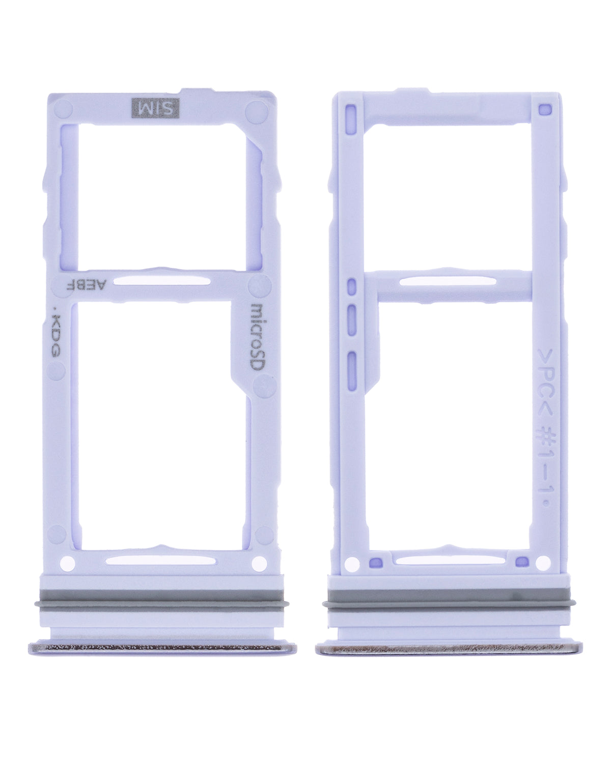 Single Sim Card Tray For Samsung Galaxy A72 (A725 / 2021) (Awesome Violet) - product image 2