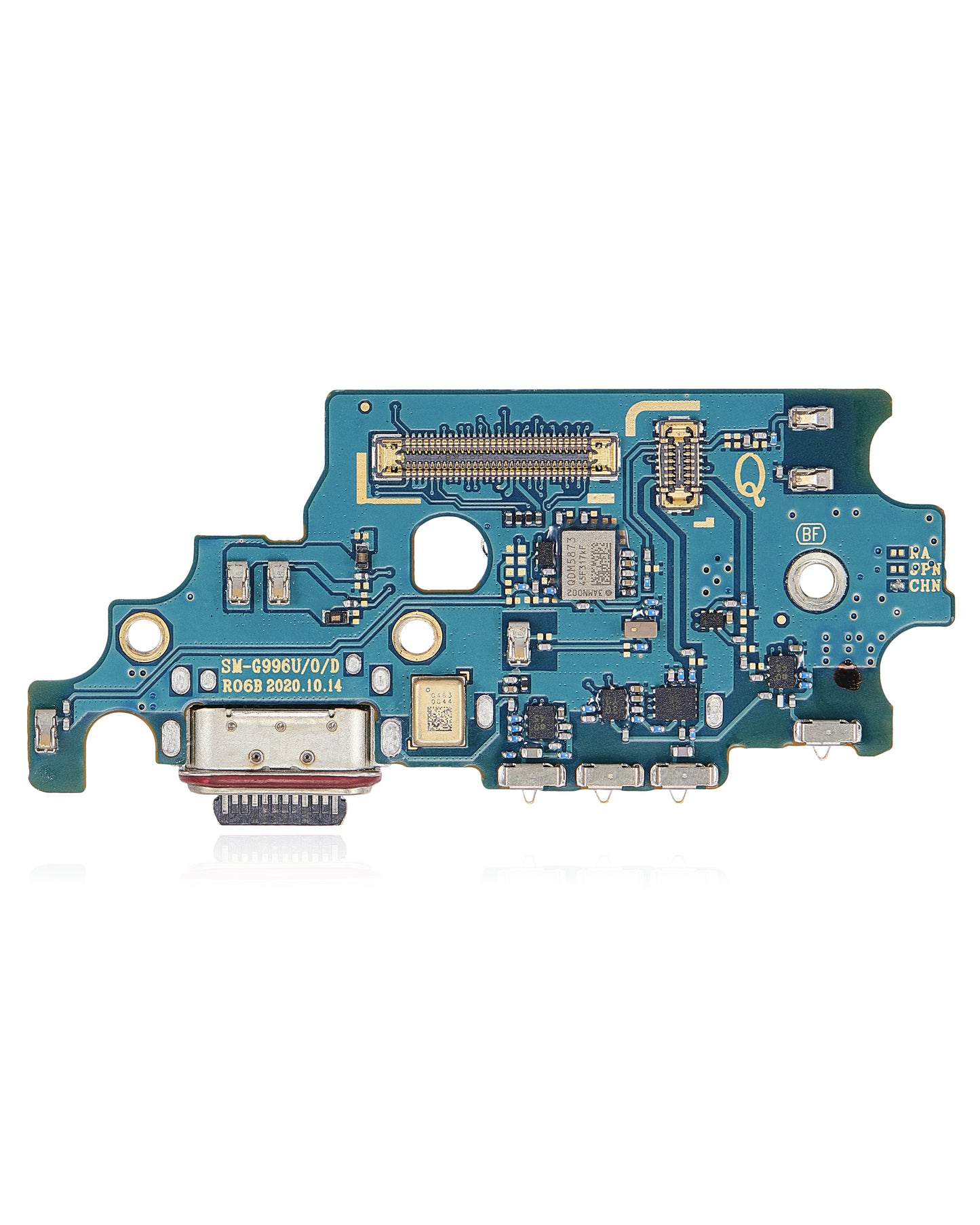Charging Port Board With Sim Card Reader For Samsung Galaxy S21 Plus 5G (G9960) (Asia Version) (Premium)