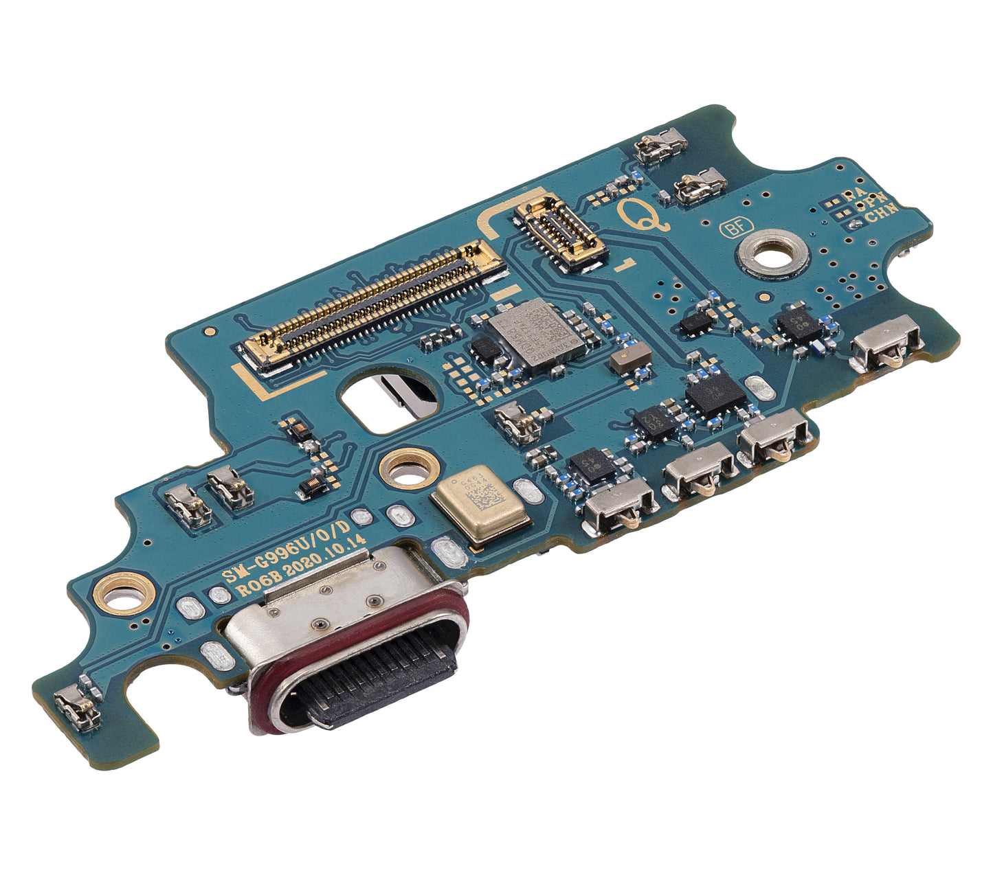 Charging Port Board With Sim Card Reader For Samsung Galaxy S21 Plus 5G (G9960) (Asia Version) (Premium)