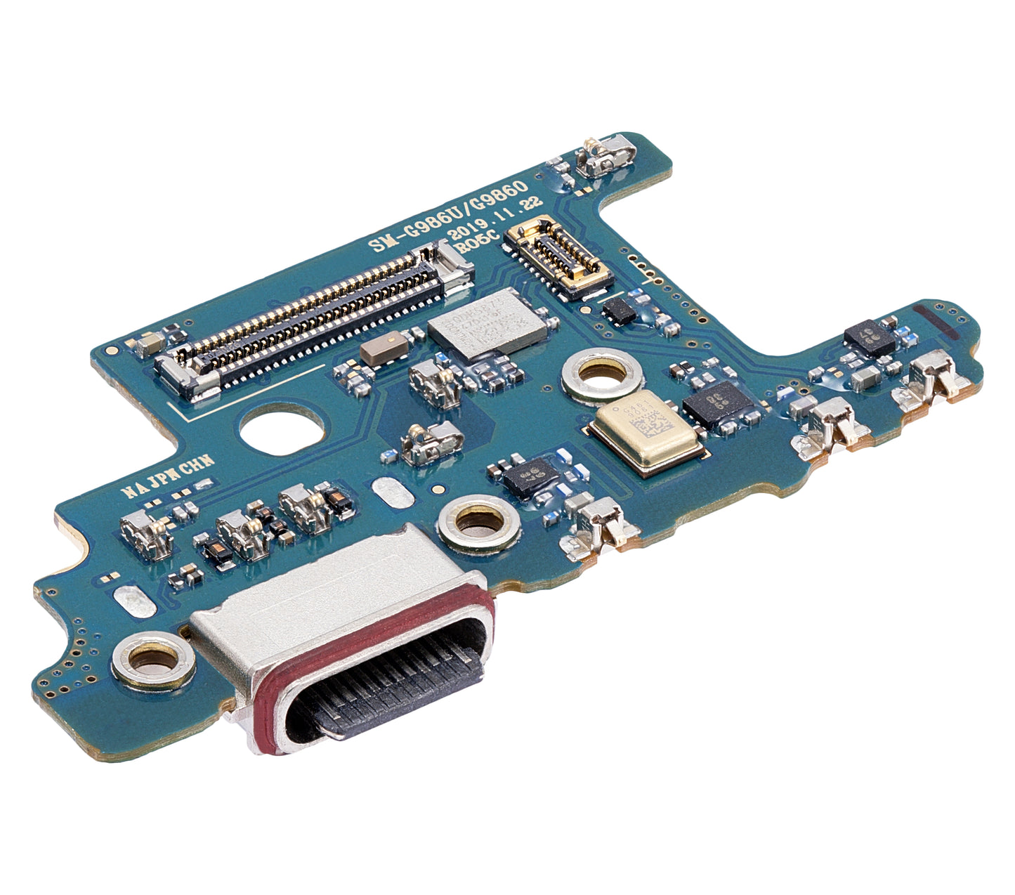 Charging Port With Board For Samsung Galaxy S20 Plus 5G (G9860) (Dual Sim Version) (Premium)
