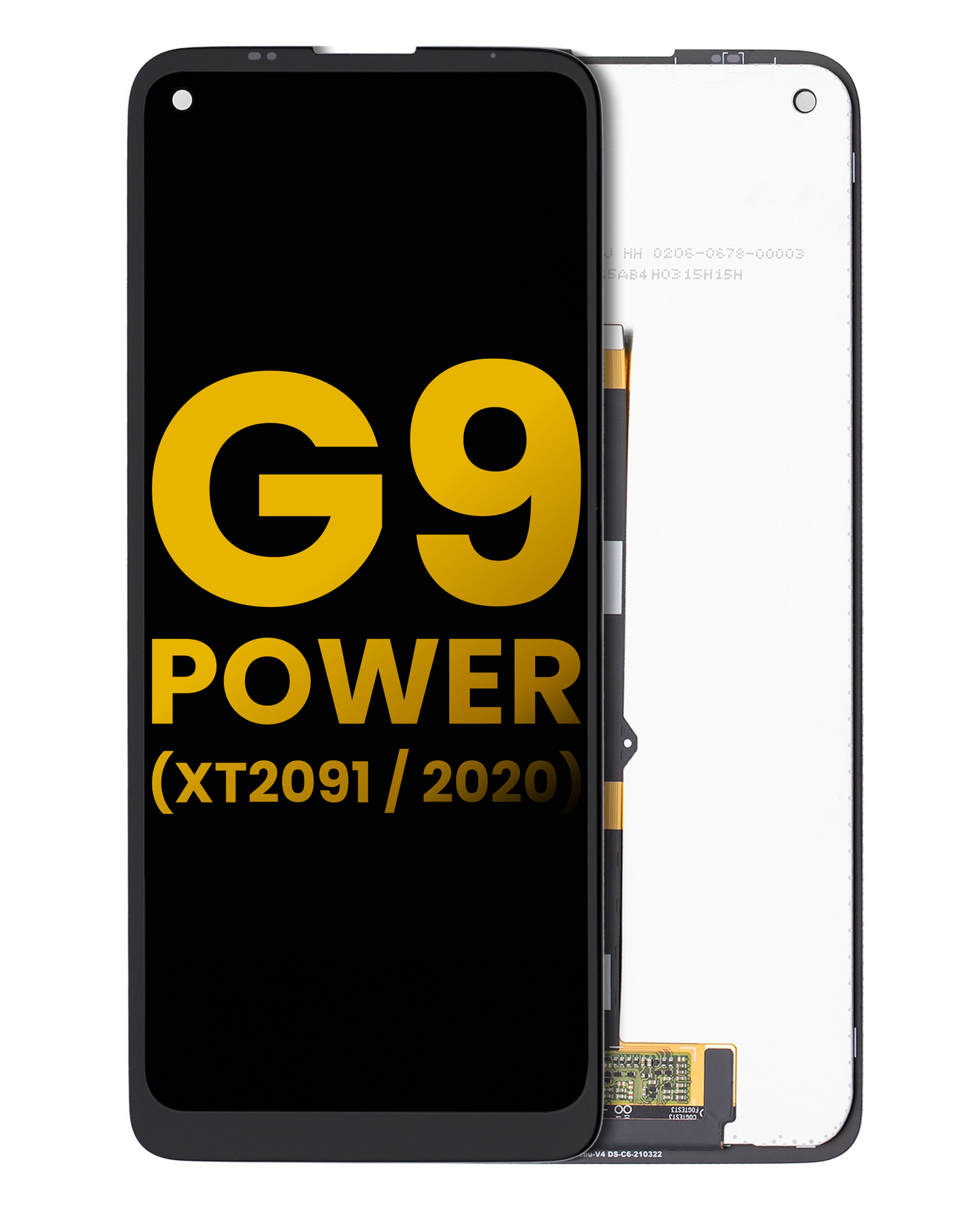 LCD Assembly Without Frame For Motorola Moto G9 Power (XT2091 / 2020) (Refurbished) (All Colors) replacement part for compatible Motorola phone, SKU 107082087801, product image 1