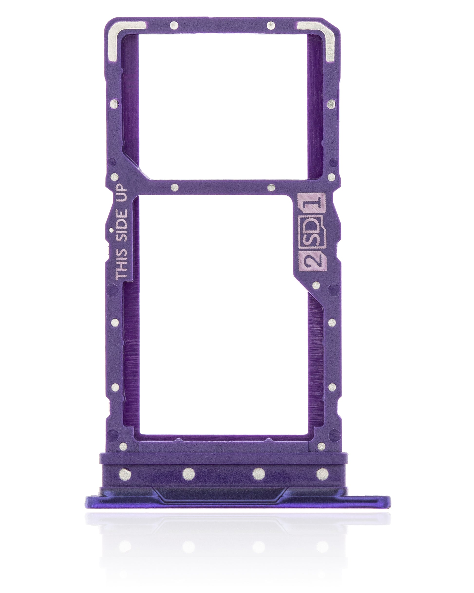 Dual Sim Card Tray For Motorola Moto G9 Power (XT2091 / 2020) (Electric Violet) replacement part for compatible Motorola phone, SKU 107082087824, product image 3