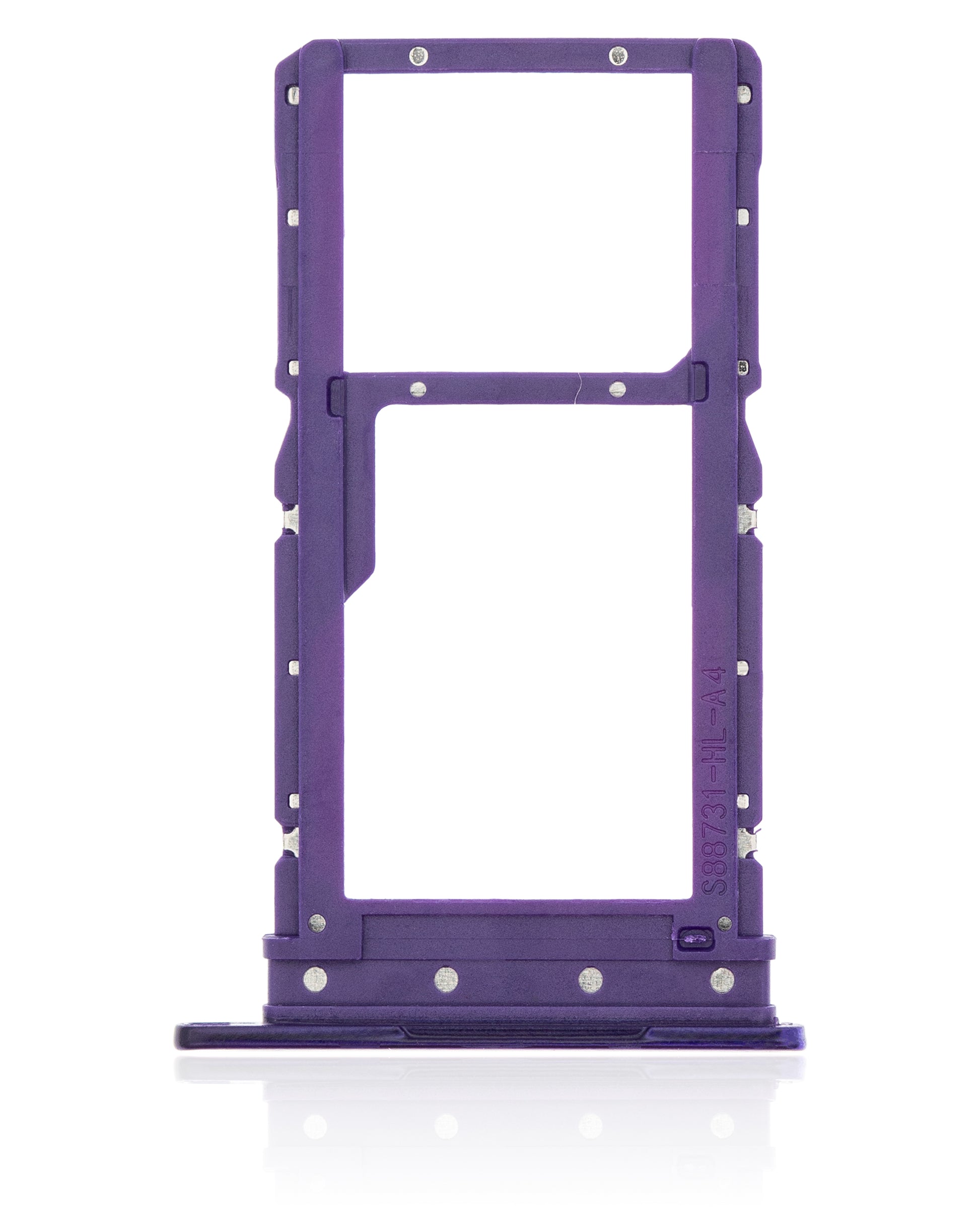 Dual Sim Card Tray For Motorola Moto G9 Power (XT2091 / 2020) (Electric Violet) replacement part for compatible Motorola phone, SKU 107082087824, product image 2
