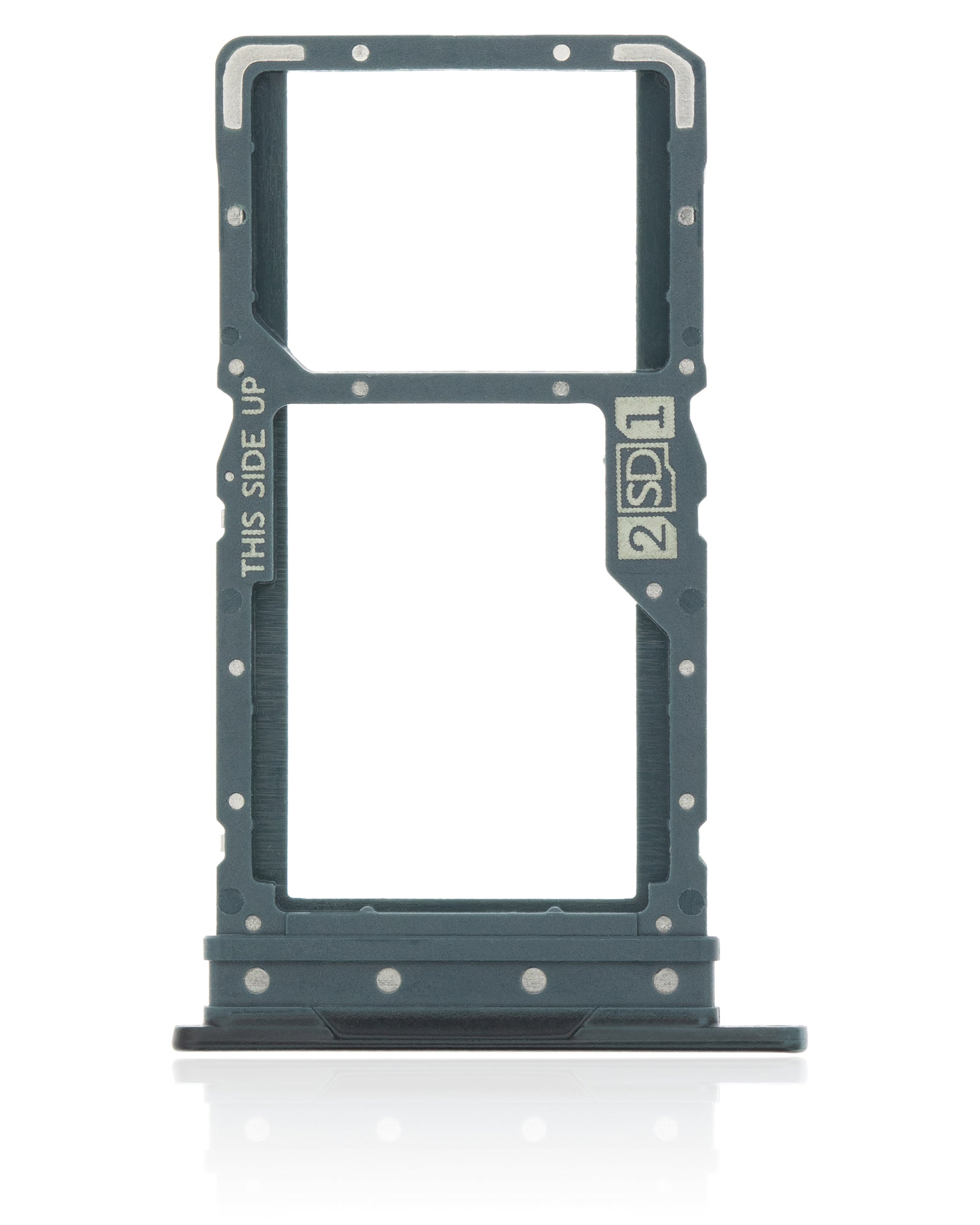 Dual Sim Card Tray For Motorola Moto G9 Power (XT2091 / 2020) (Metallic Sage) replacement part for compatible Motorola phone, SKU 107082087825, product image 3