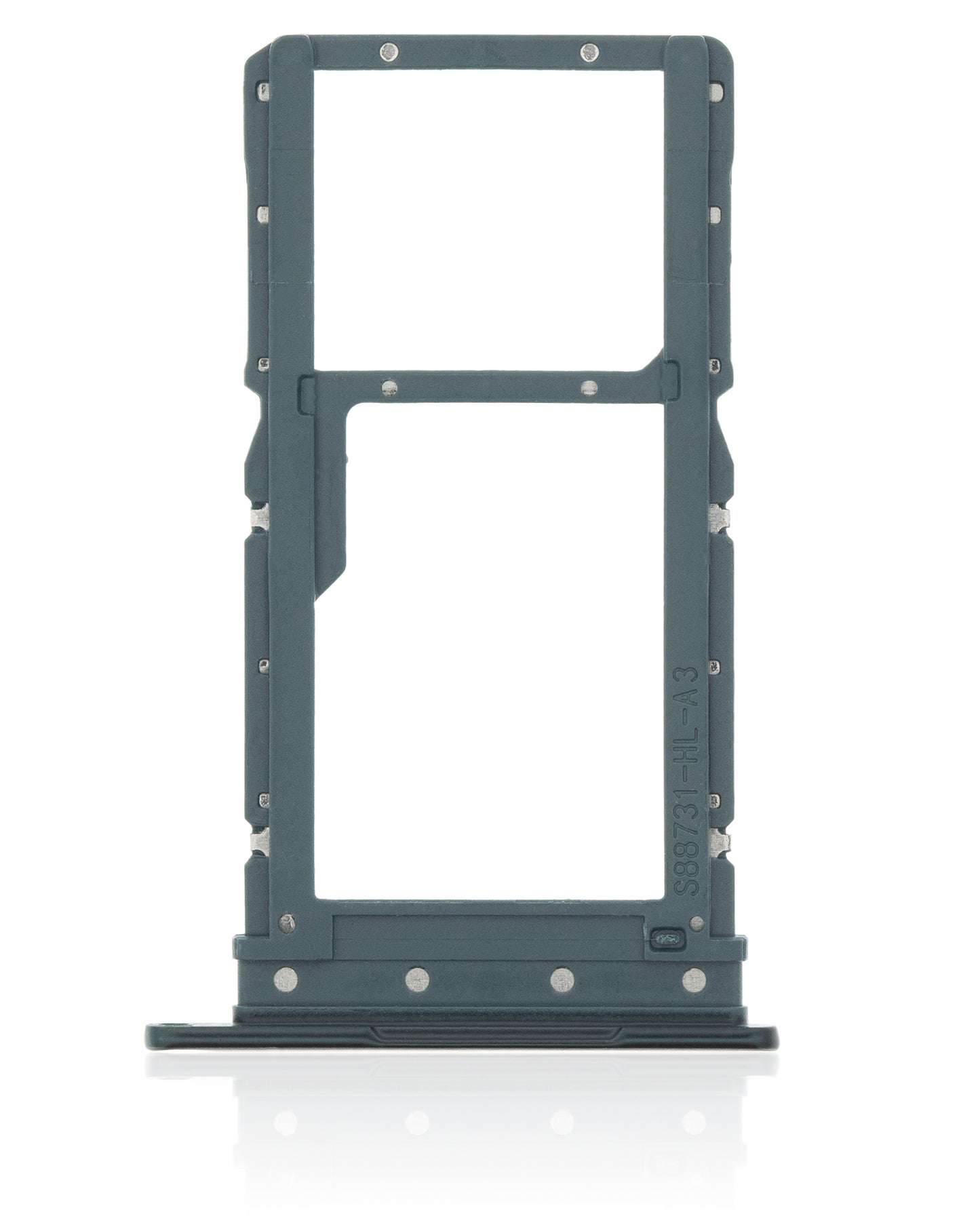 Dual Sim Card Tray For Motorola Moto G9 Power (XT2091 / 2020) (Metallic Sage) replacement part for compatible Motorola phone, SKU 107082087825, product image 2
