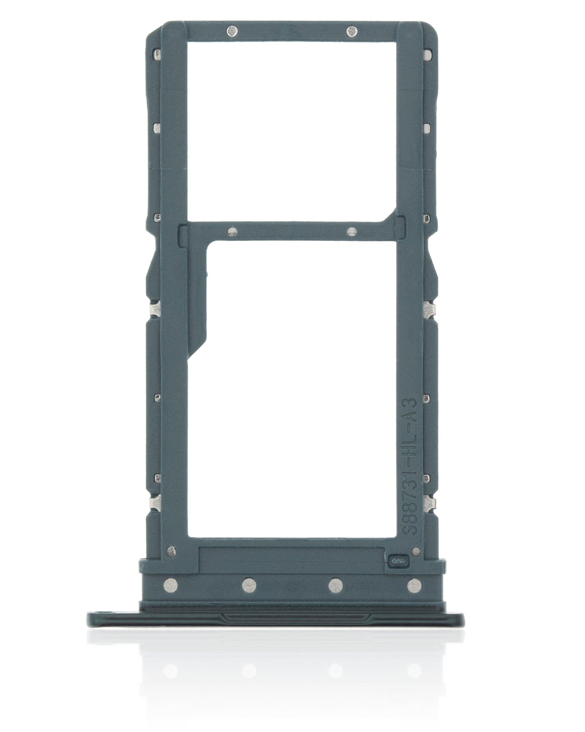 Dual Sim Card Tray For Motorola Moto G9 Power (XT2091 / 2020) (Metallic Sage) replacement part for compatible Motorola phone, SKU 107082087825, product image 2