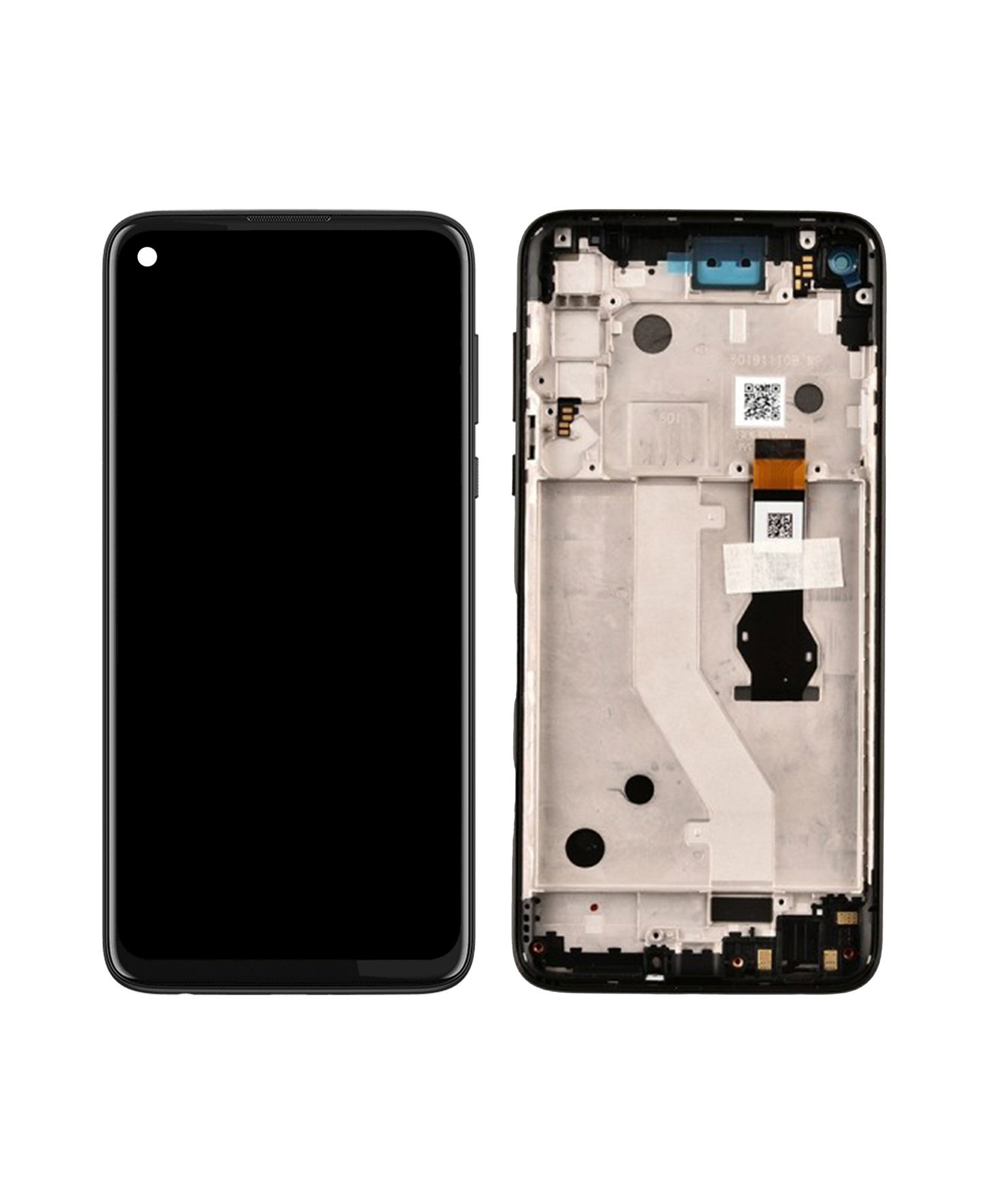 LCD Assembly With Frame For Motorola Moto G Power (XT2041-4 / XT2041-6 / XT2041-7 / XT2041DL / 2020) (Refurbished) (Smoke Black) | compatible mobile phone replacement part | SKU 107082087832 | product image 3
