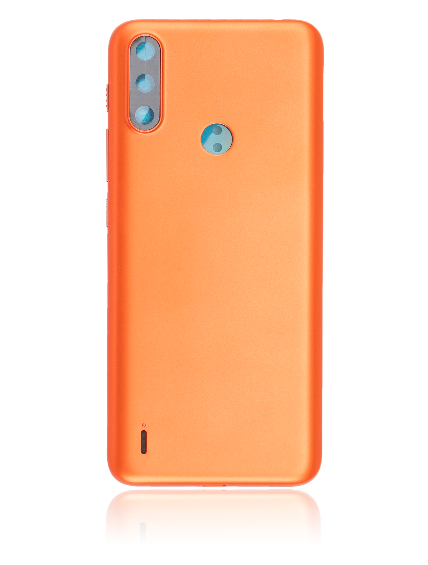 Back cover Glass For Motorola Moto E7 Power (XT2097-6 / 2021) (Coral Red) - image 2
