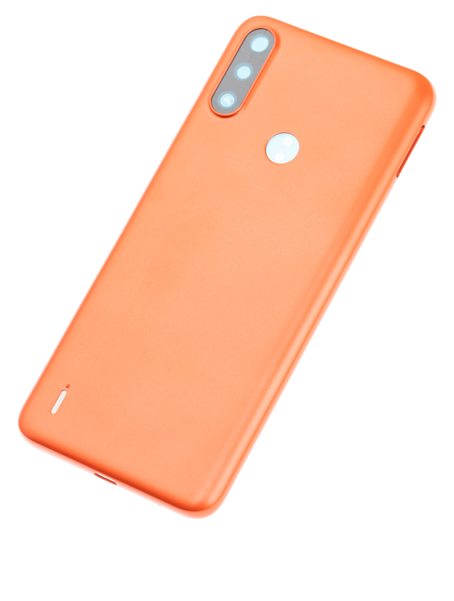 Back cover Glass For Motorola Moto E7 Power (XT2097-6 / 2021) (Coral Red) - image 4