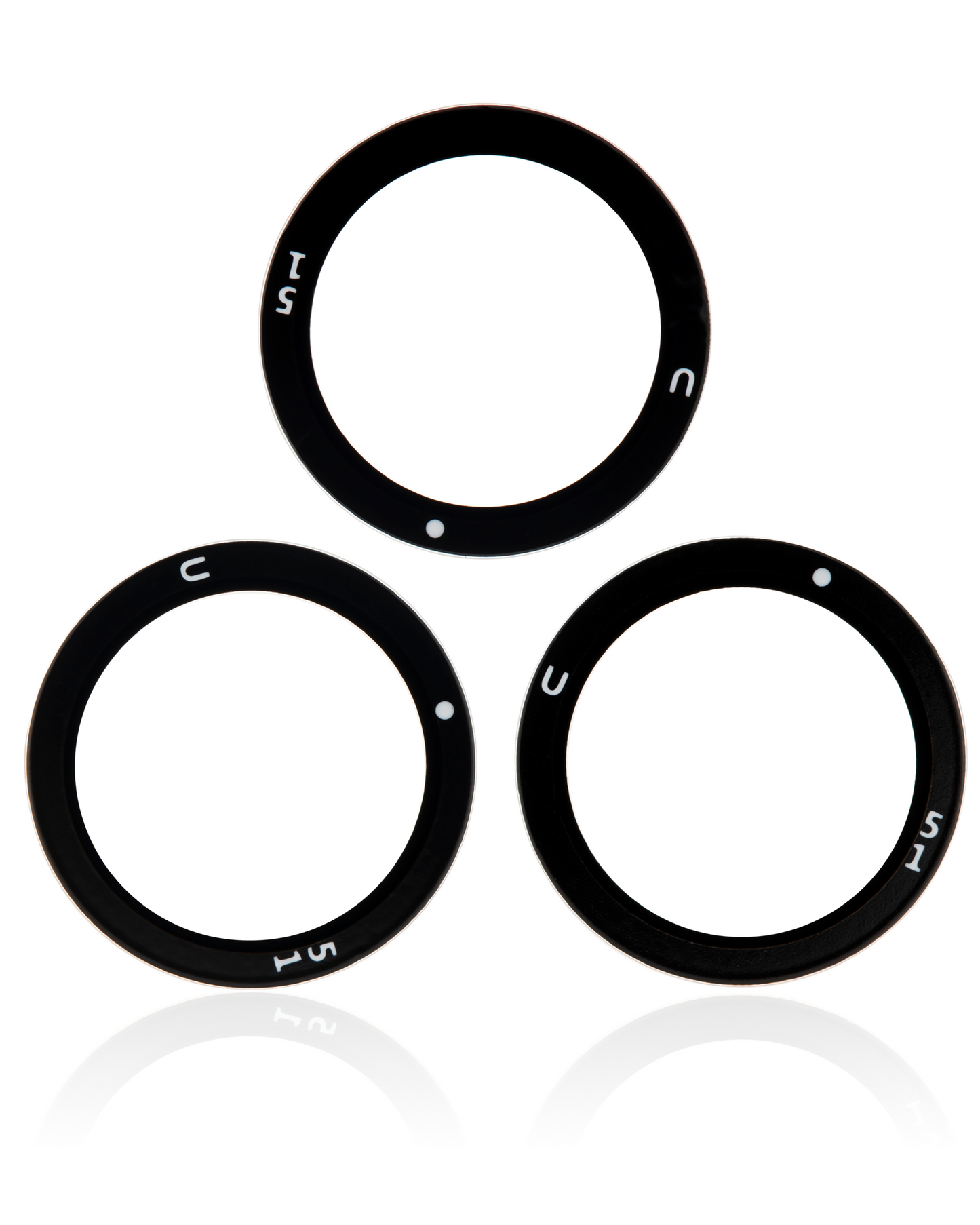 Back Camera Lens (Glass Only) With Adhesive For Samsung Galaxy S21 Ultra 5G (5 Piece Set)