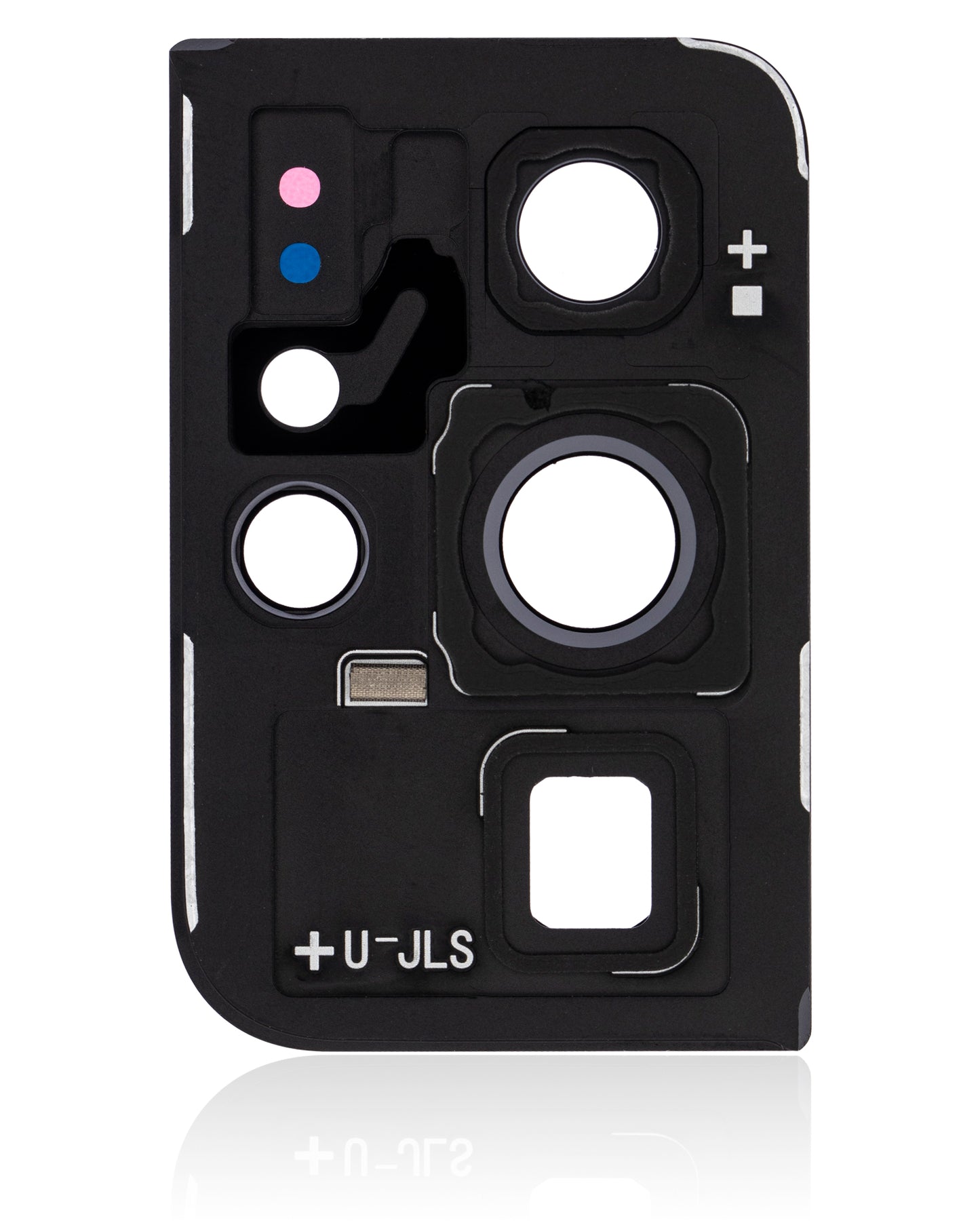 Back Camera Lens With Cover Bezel Ring For Samsung Galaxy S21 Ultra 5G (Phantom Black)