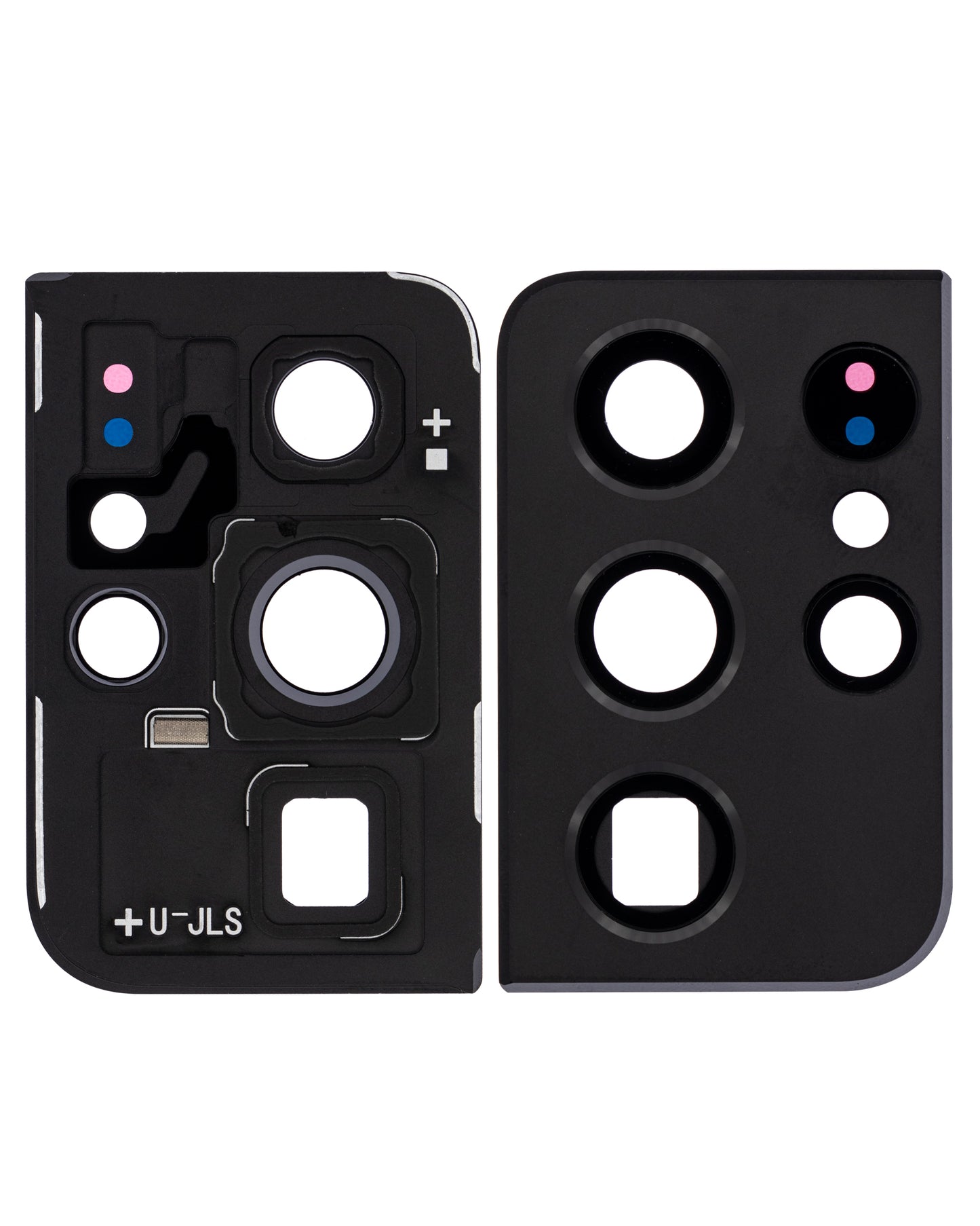 Back Camera Lens With Cover Bezel Ring For Samsung Galaxy S21 Ultra 5G (Phantom Black)