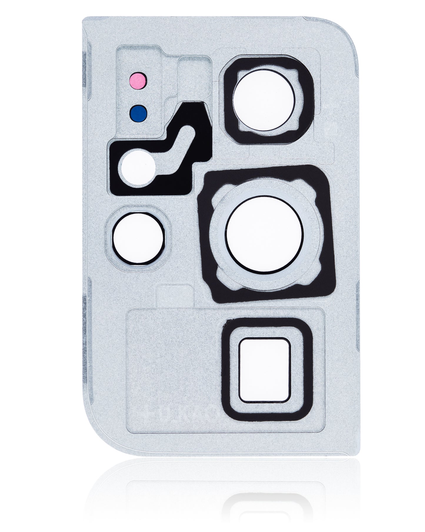 Back Camera Lens With Cover Bezel Ring For Samsung Galaxy S21 Ultra (Phantom Silver)
