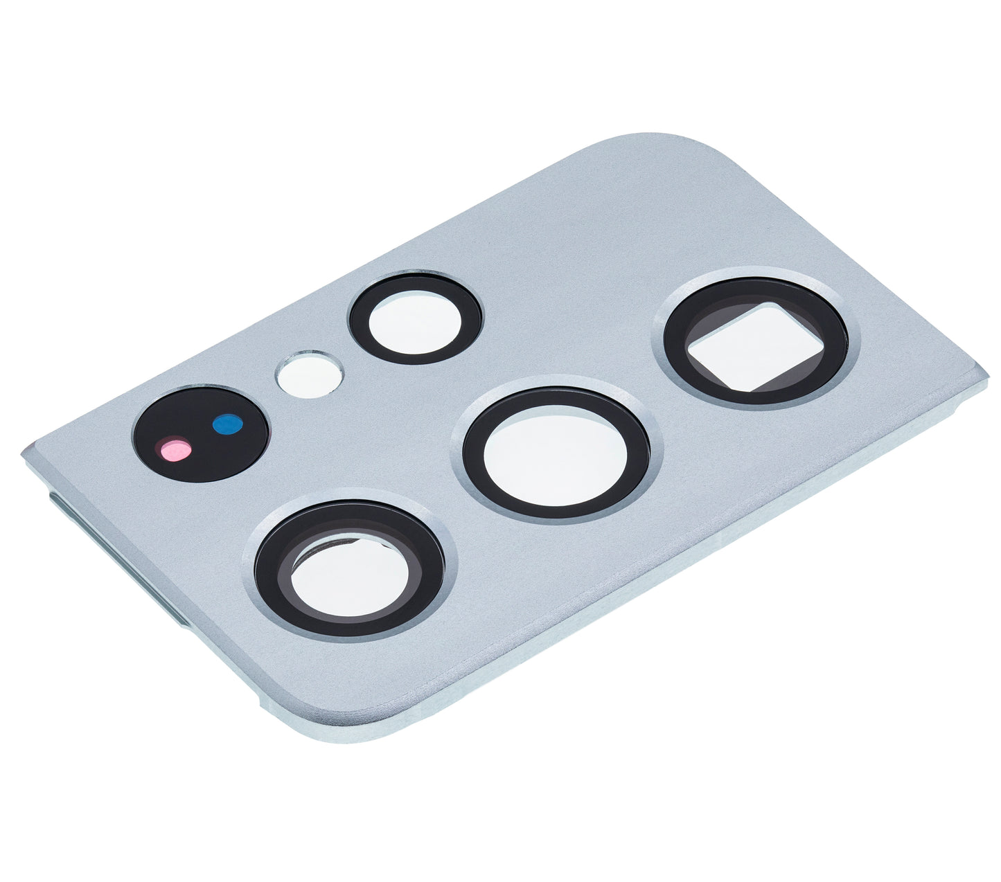 Back Camera Lens With Cover Bezel Ring For Samsung Galaxy S21 Ultra (Phantom Silver)