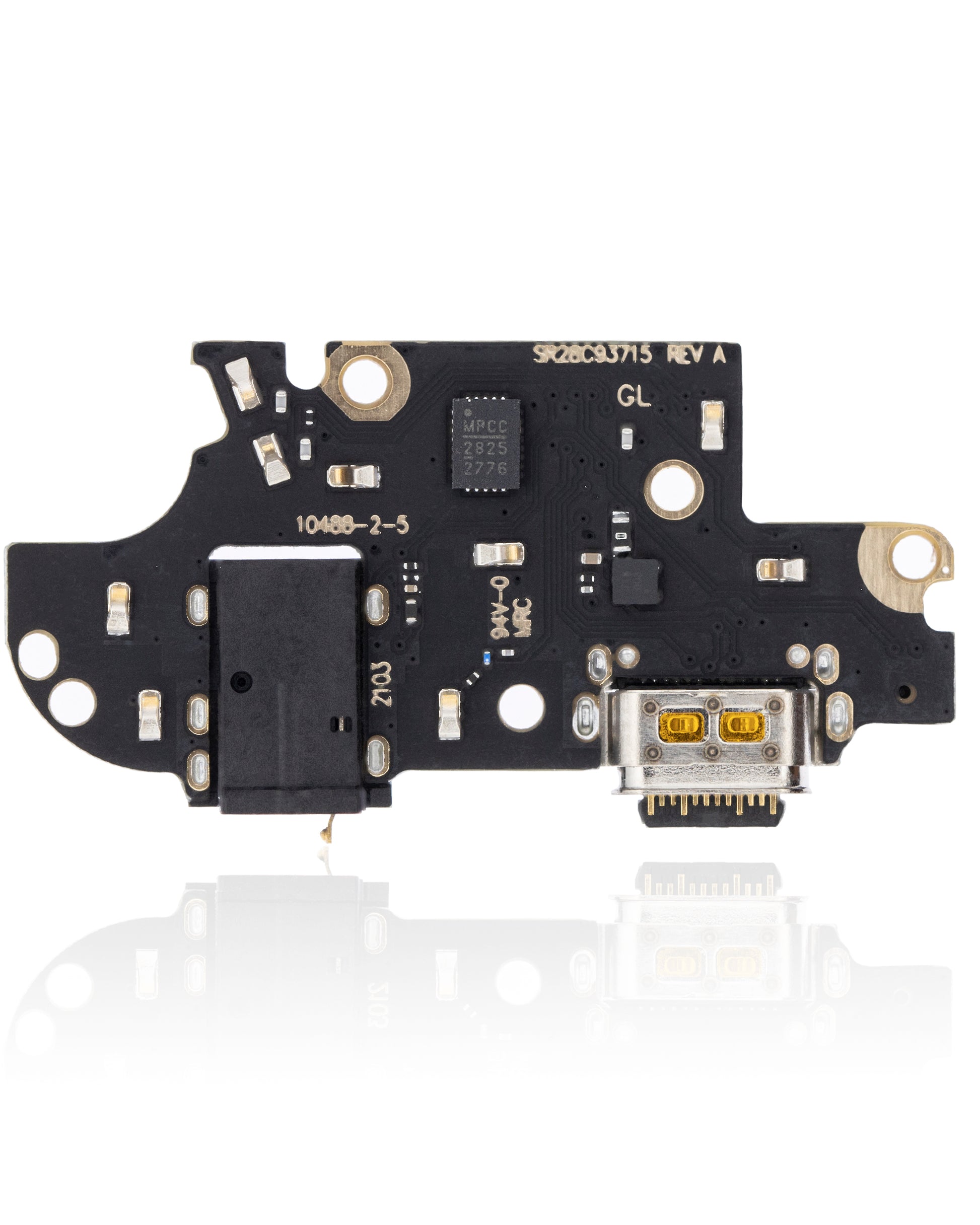 Charging Port Board For Motorola Moto G100 (XT2125-4 / 2021) (Aftermarket Plus) replacement part for compatible Motorola phone, SKU 107082088320, product image 3